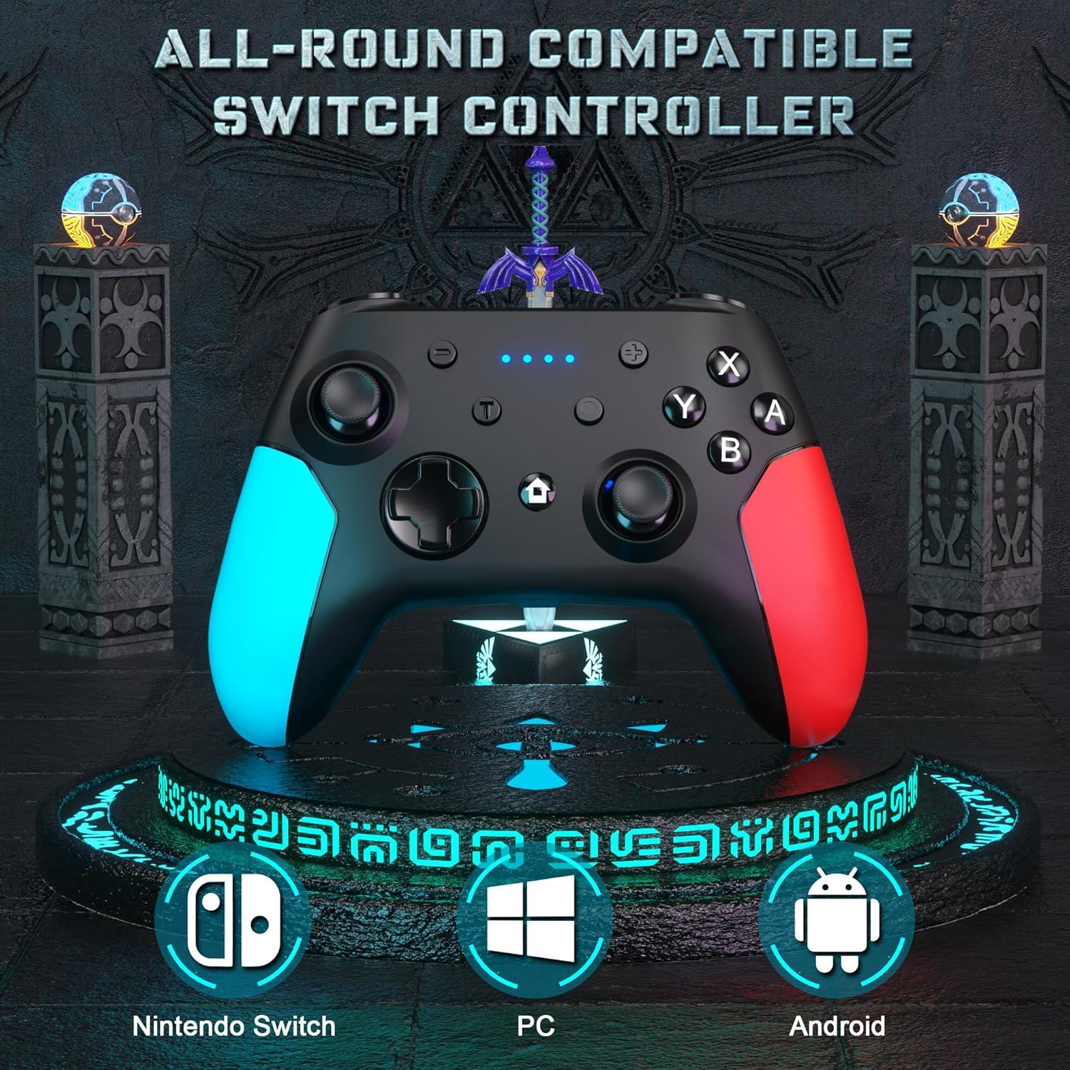 Controlador Inalámbrico Ponkor Pro para Nintendo Switch