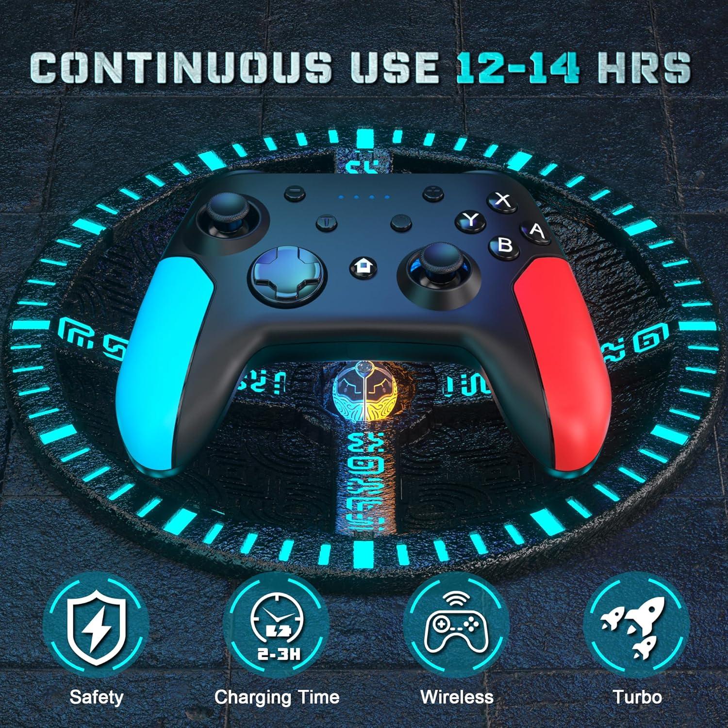 Controlador Inalámbrico Ponkor Pro para Nintendo Switch