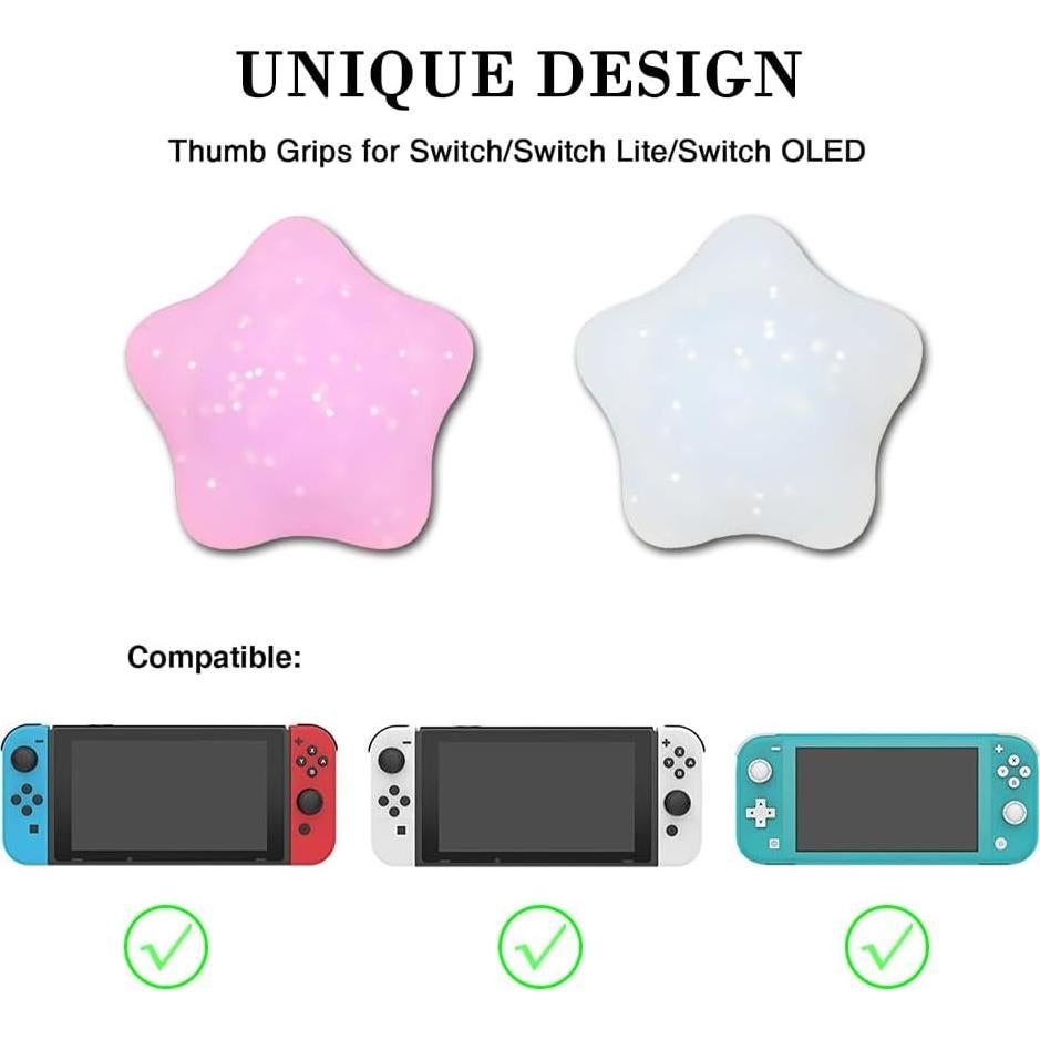 Tapas de Pulgar PERFECTSIGHT para Nintendo Switch Lite/OLED