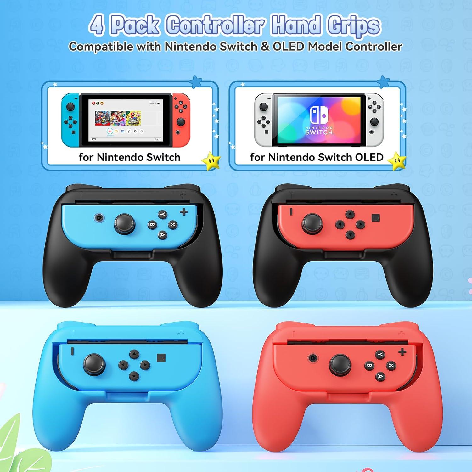 Kit de Agarre FastSnail para Joy-Con Nintendo Switch