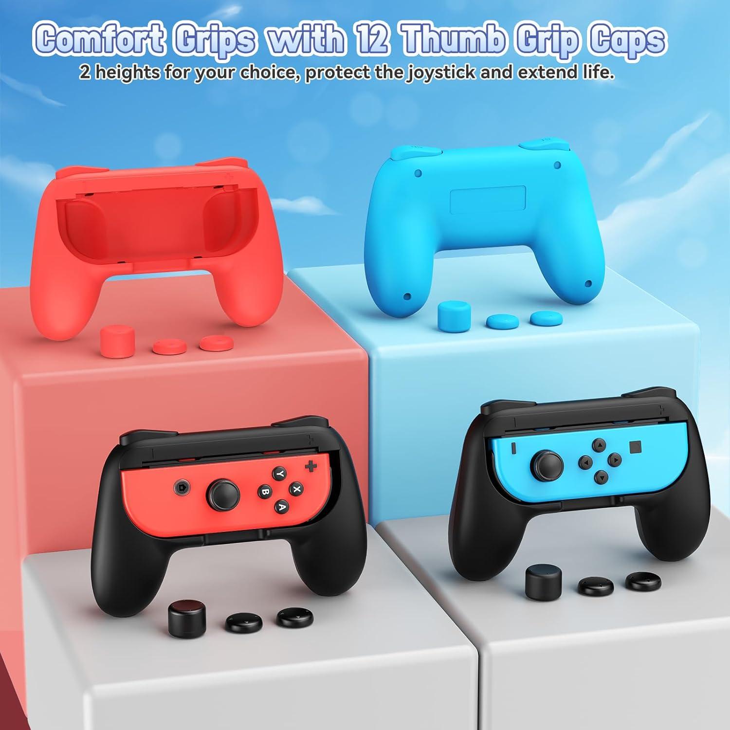 Kit de Agarre FastSnail para Joy-Con Nintendo Switch