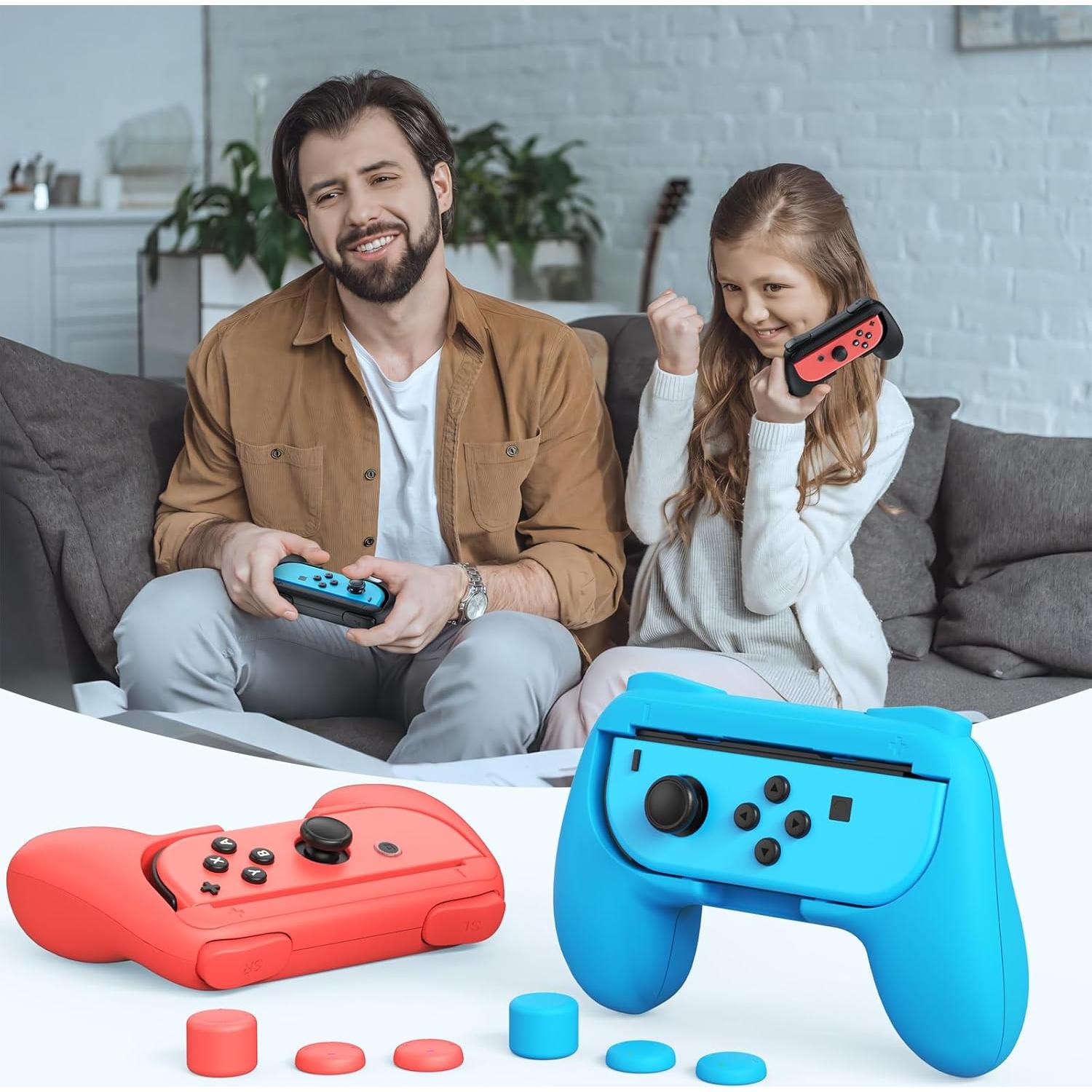 Kit de Agarre FastSnail para Joy-Con Nintendo Switch