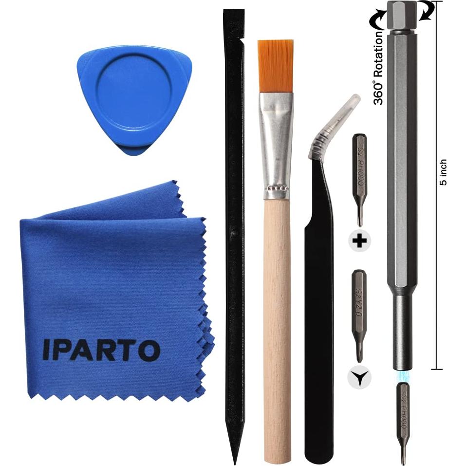 iParto Kit Reparación Joy-Con Nintendo Switch 68 Piezas