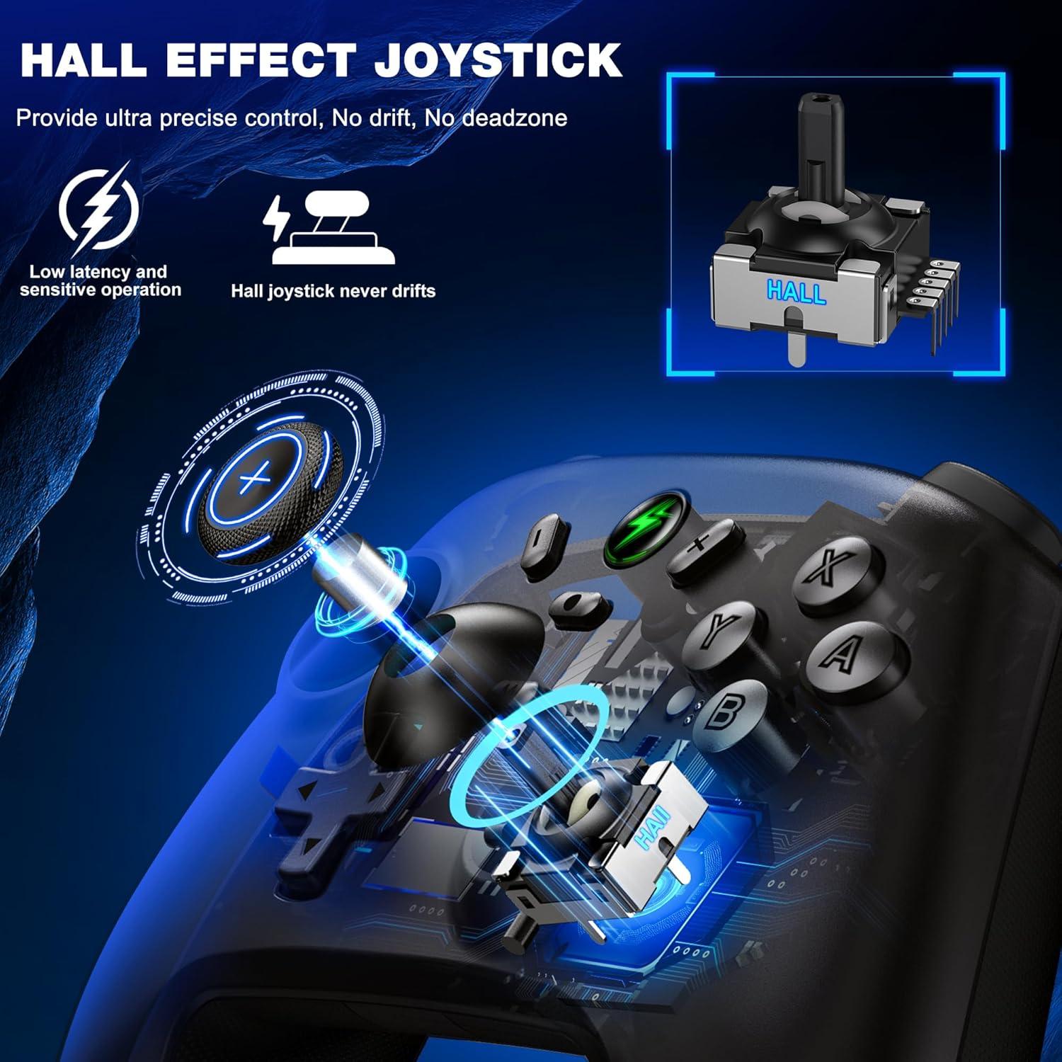 Controlador Pro Inalámbrico Svetaecho para Nintendo Switch
