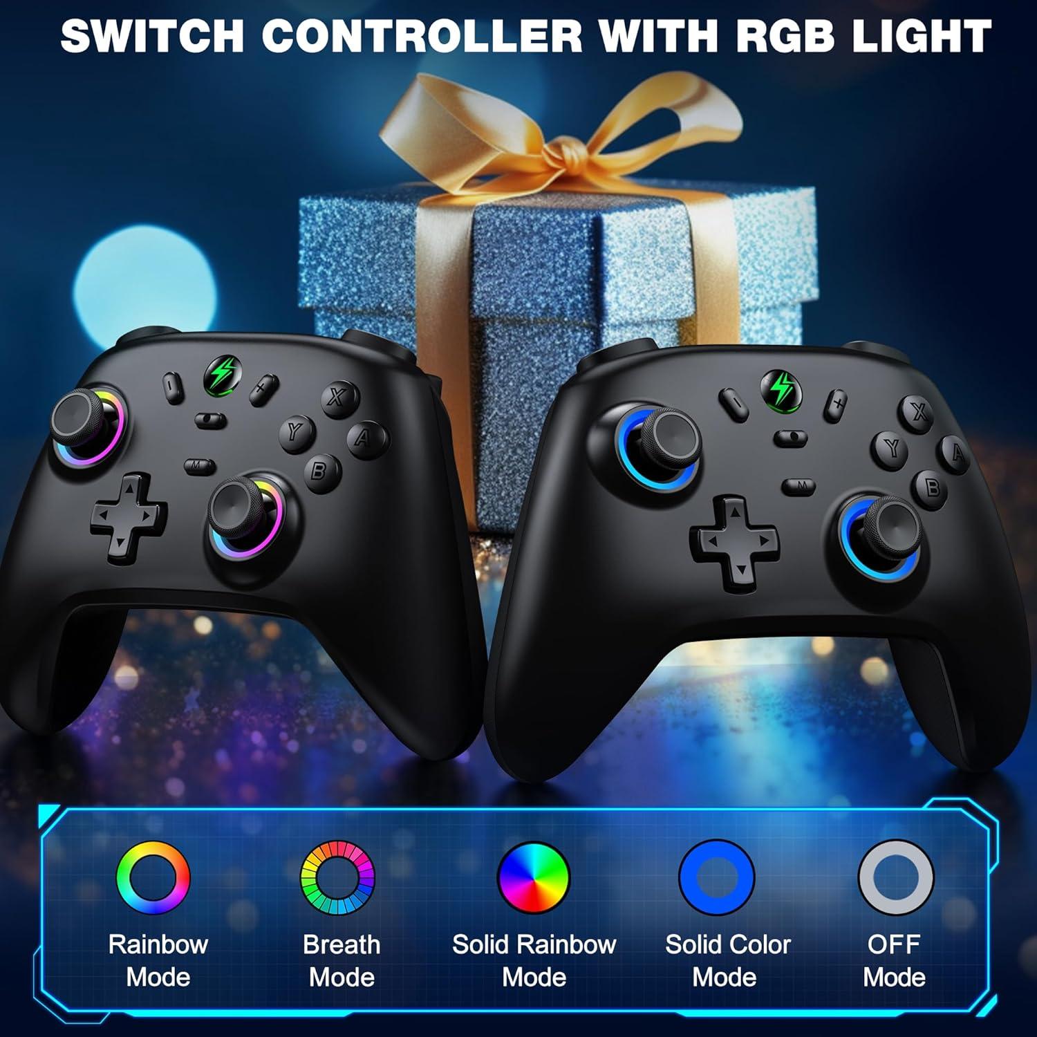 Controlador Pro Inalámbrico Svetaecho para Nintendo Switch