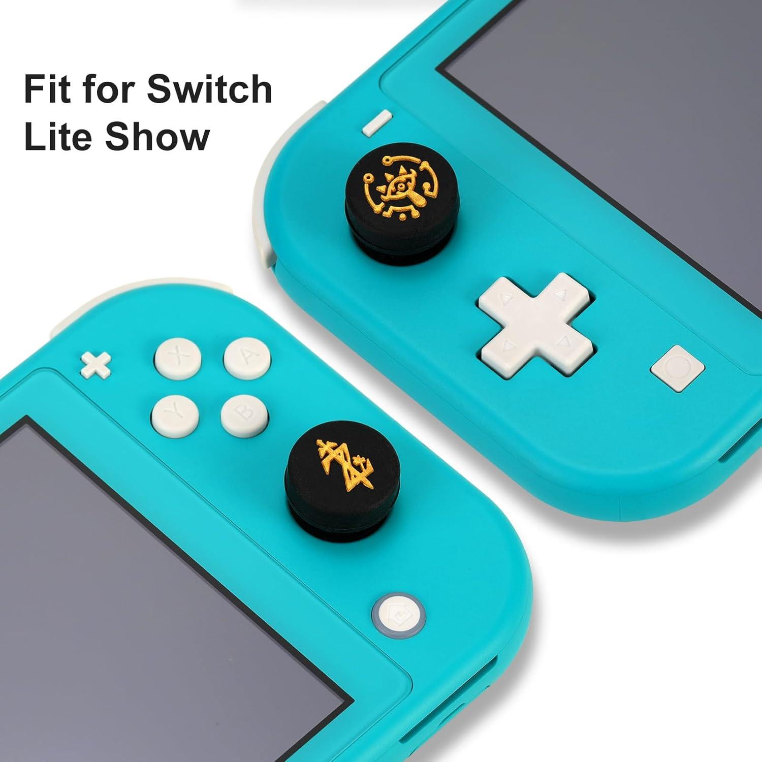 Tapones de Agarre Owngen para Nintendo Switch - Silicona Negra