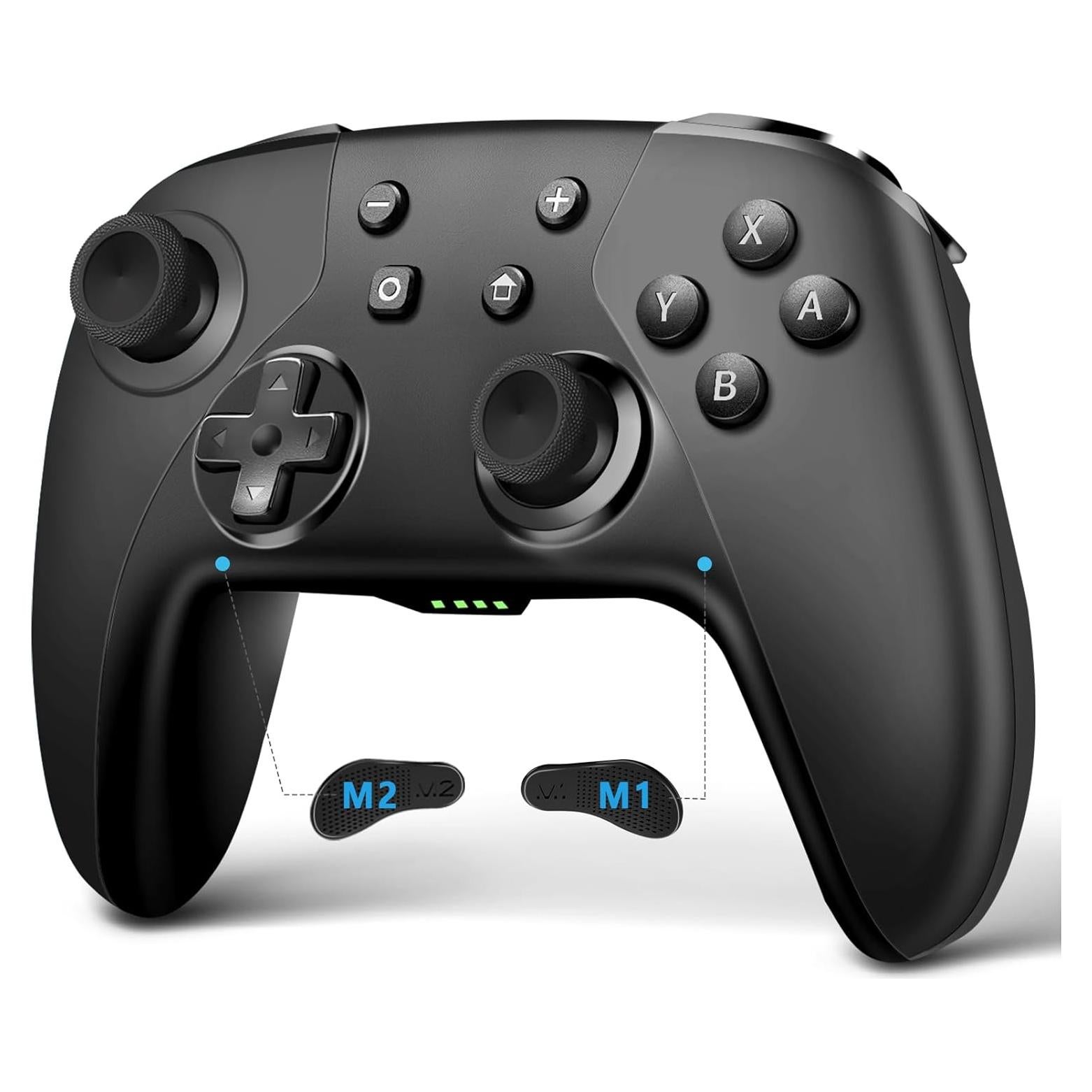 Controlador Inalámbrico AceGamer para Nintendo Switch - Negro