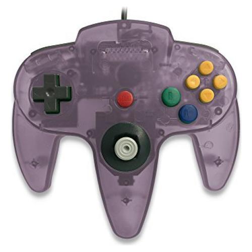 Controlador con cable Old Skool para Nintendo 64 Púrpura