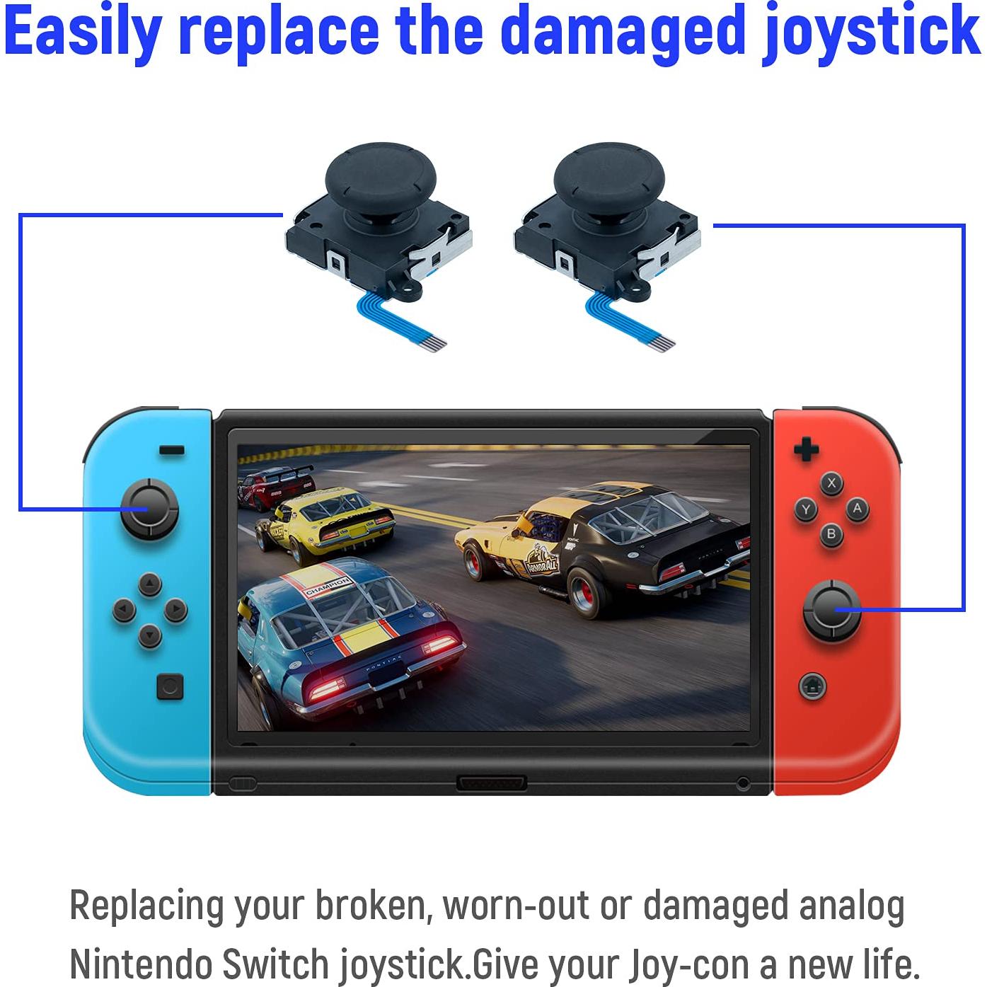 Kit de Reparación 18 en 1 Mcbazel para Joy-Con N-Switch