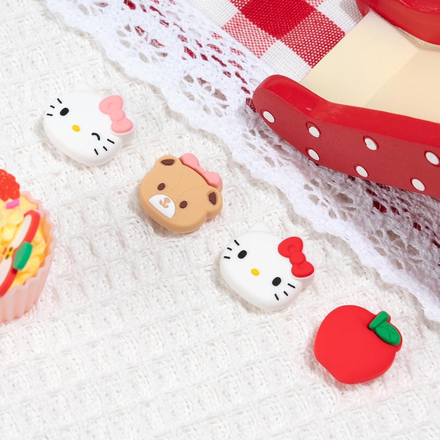 Tapa de Agarre Joycon WISHAVEN Gato y Manzana 4PCS