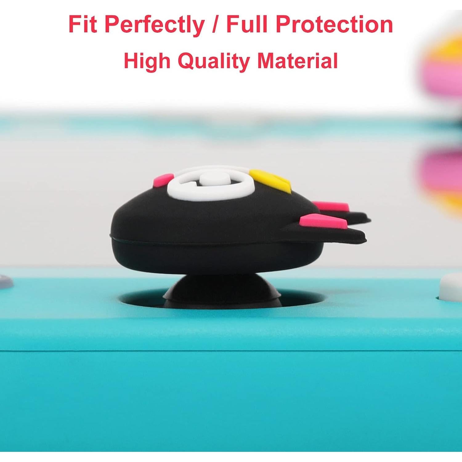 Tapas de Agarre Kawaii para Nintendo Switch Joy-Cons Luna