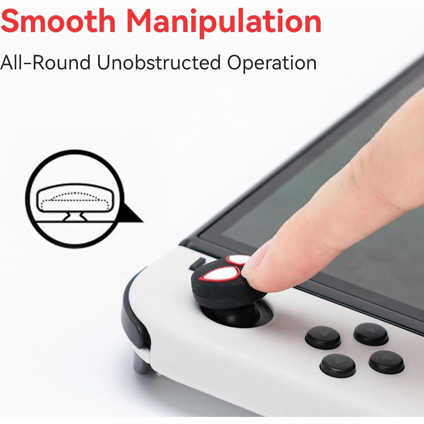 Tapa de Joystick Yocore para Switch y Lite - 4 Pcs