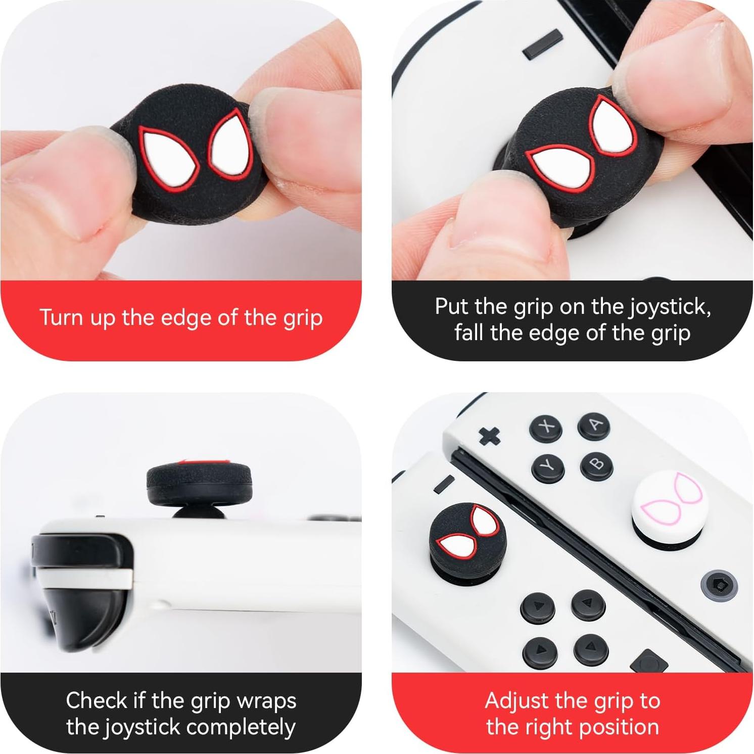 Tapa de Joystick Yocore para Switch y Lite - 4 Pcs