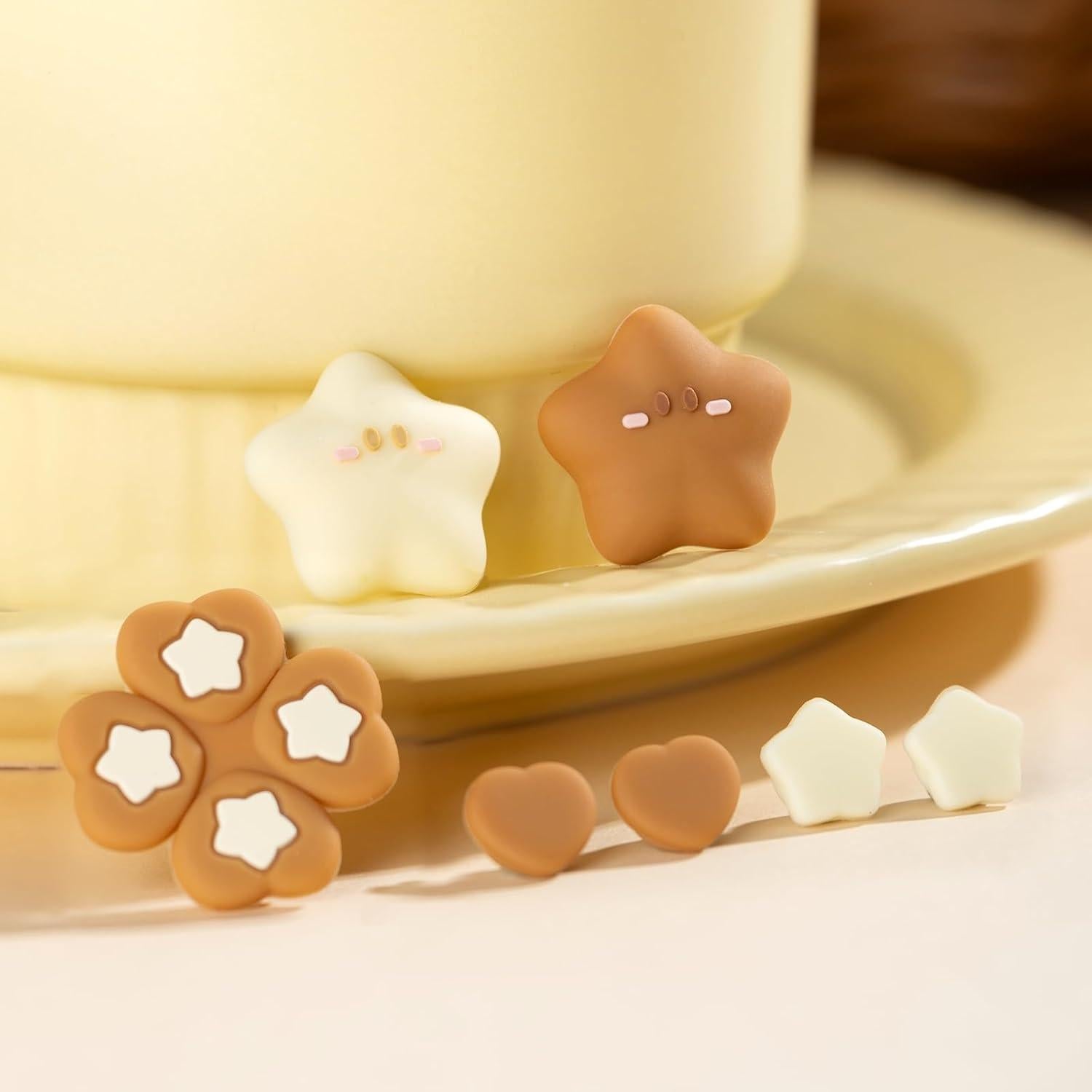 Tapa de Joystick WISHAVEN ABXY y D-Pad para Nintendo Switch