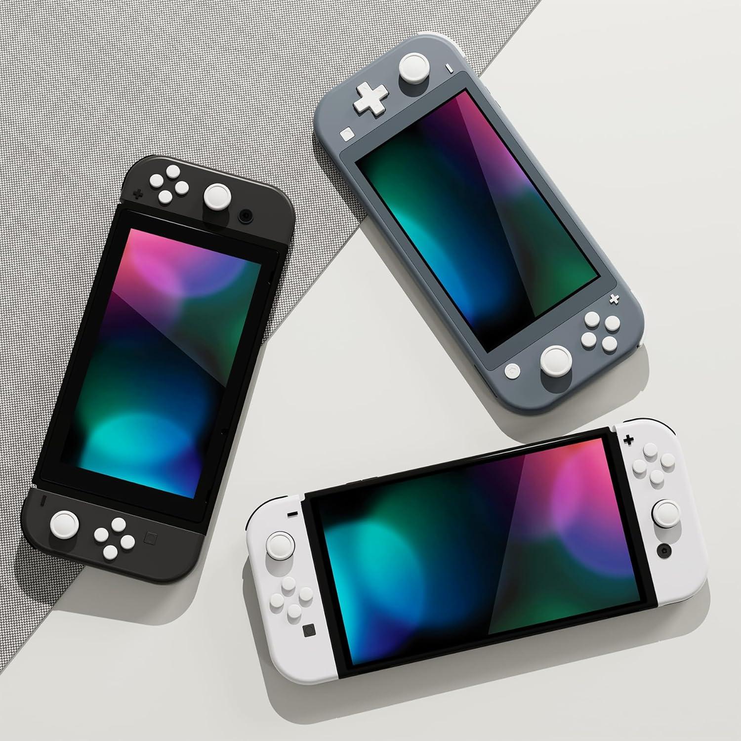 Juego de Caps de Botones PlayVital para Nintendo Switch Lite