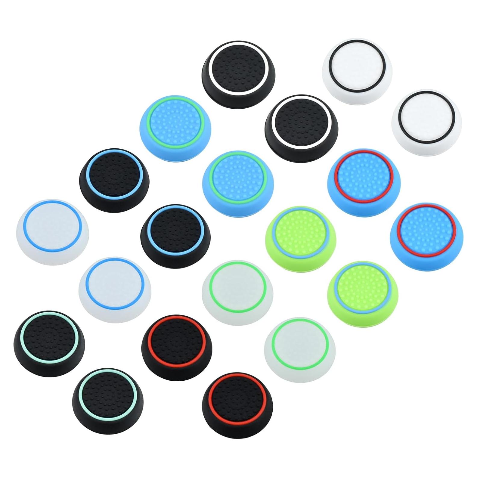 20 Tapas de Agarre de Pulgar Silicona DALQUIS Antideslizantes
