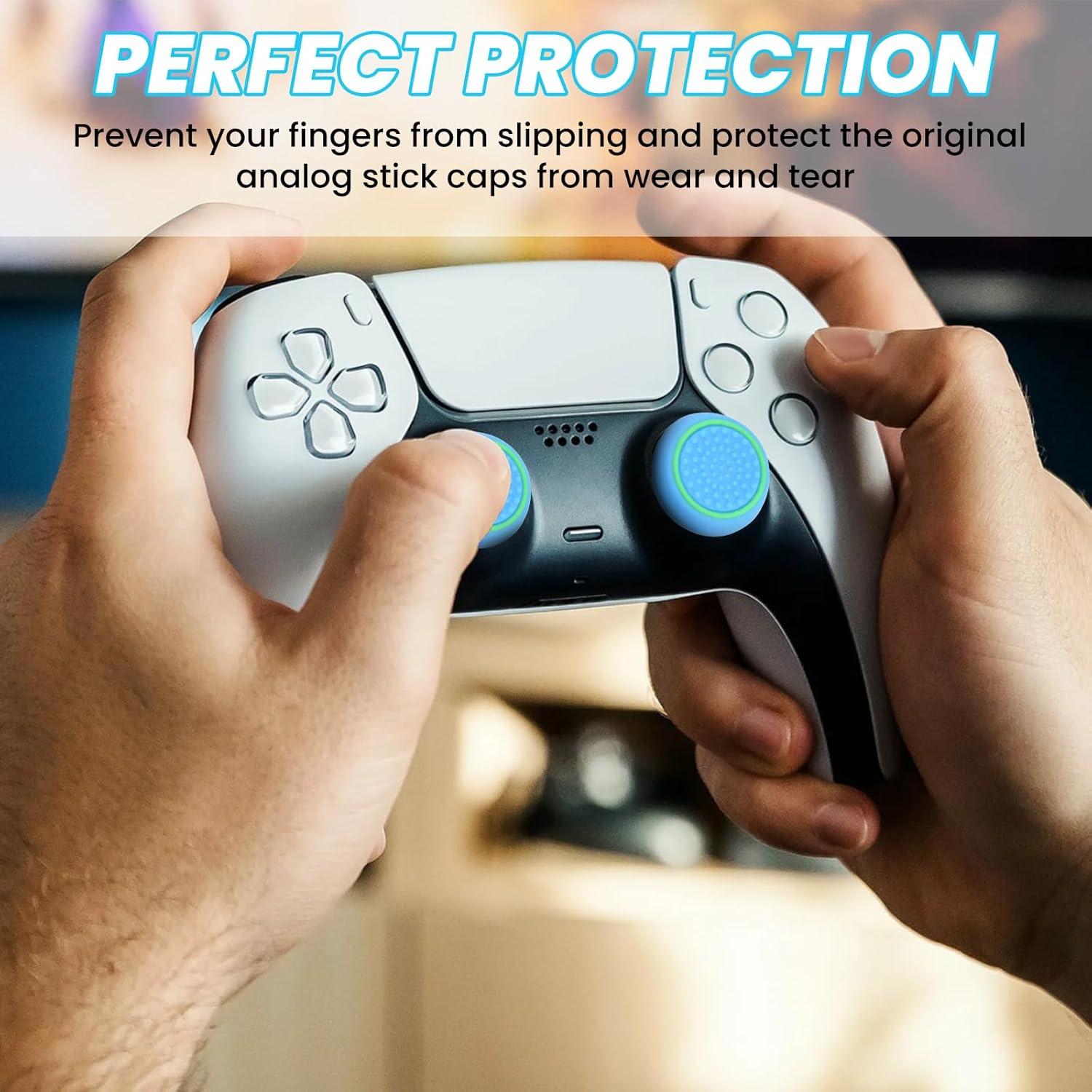 20 Tapas de Agarre de Pulgar Silicona DALQUIS Antideslizantes