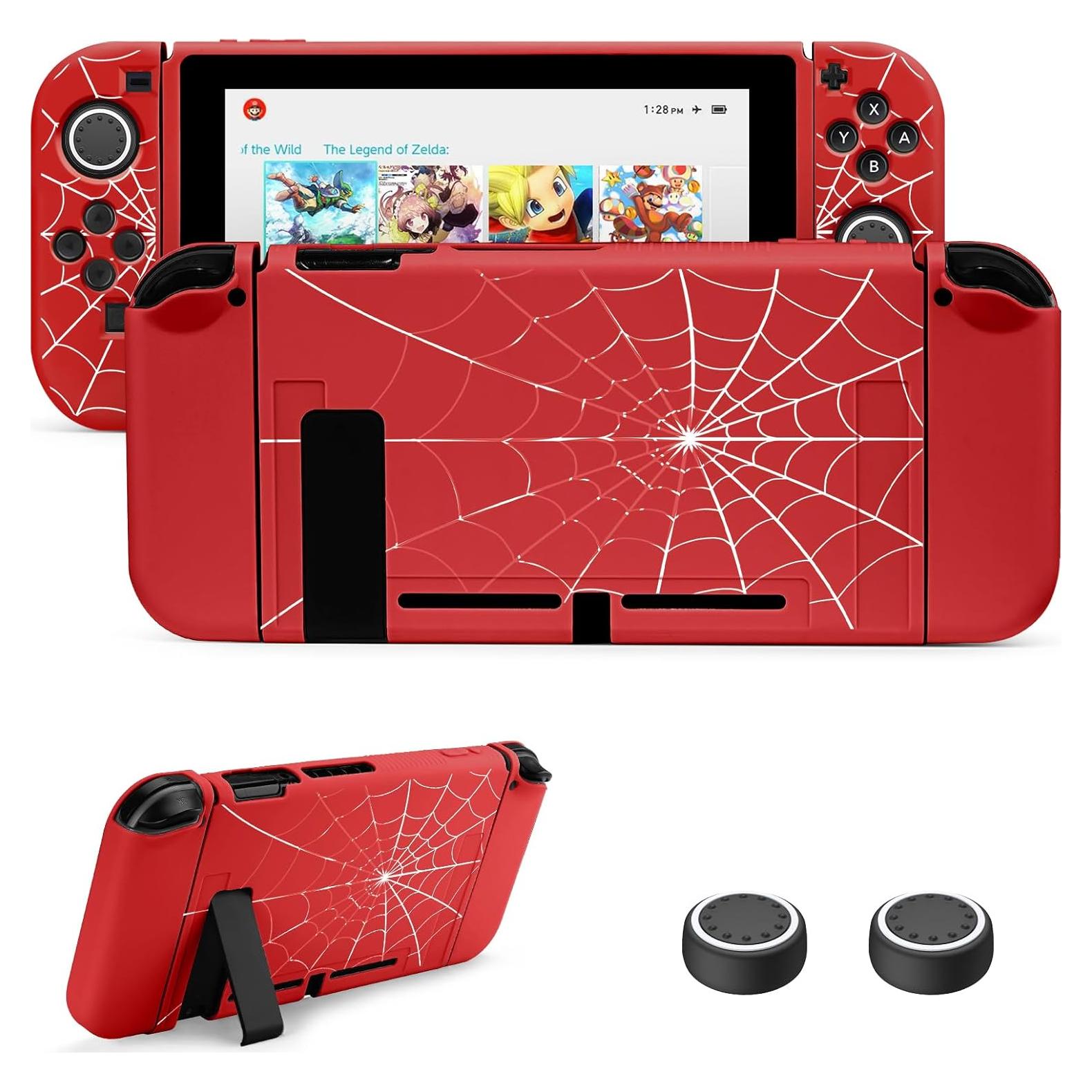 Funda Protectora JINGDU para Nintendo Switch 2017 Roja