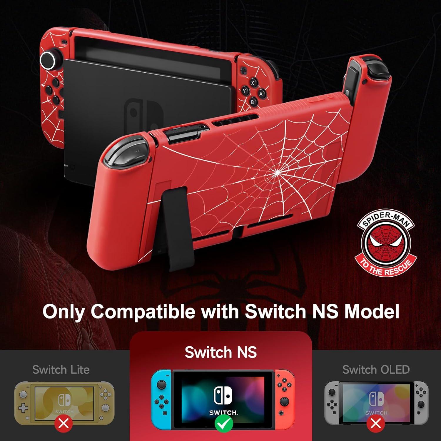 Funda Protectora JINGDU para Nintendo Switch 2017 Roja