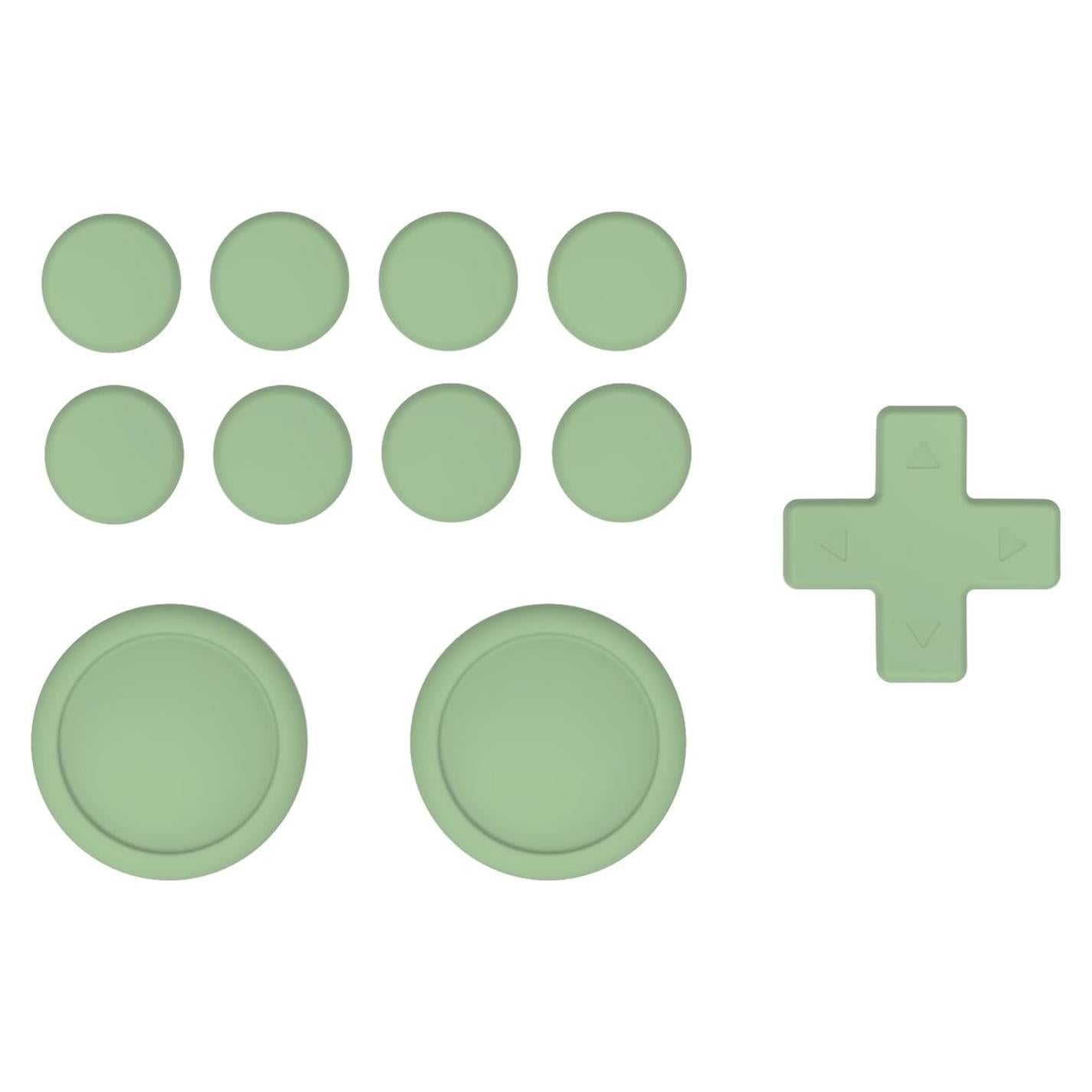 Cubiertas de Silicona PlayVital para Joycon Nintendo Switch - Verde Matcha