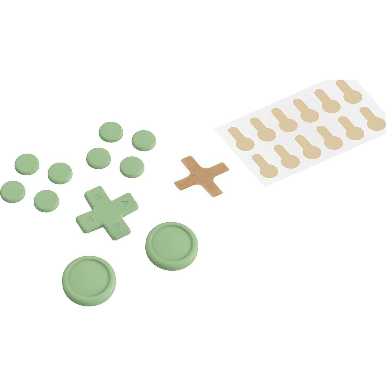 Cubiertas de Silicona PlayVital para Joycon Nintendo Switch - Verde Matcha