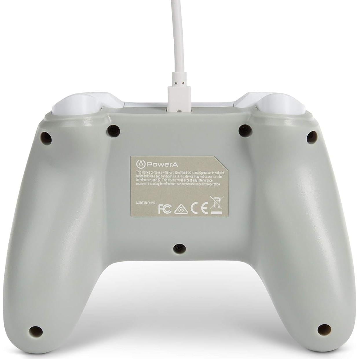 Controlador con cable PowerA para Nintendo Switch - Blanco