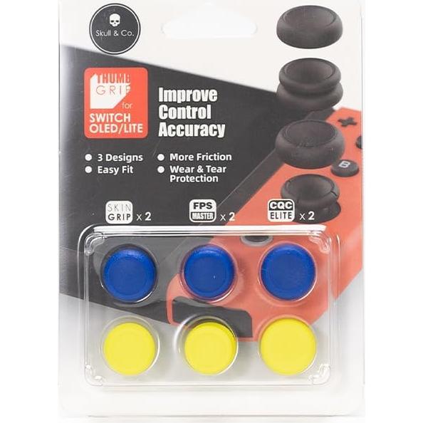Tapa Joystick Skull & Co. para Nintendo Switch - 6 Piezas