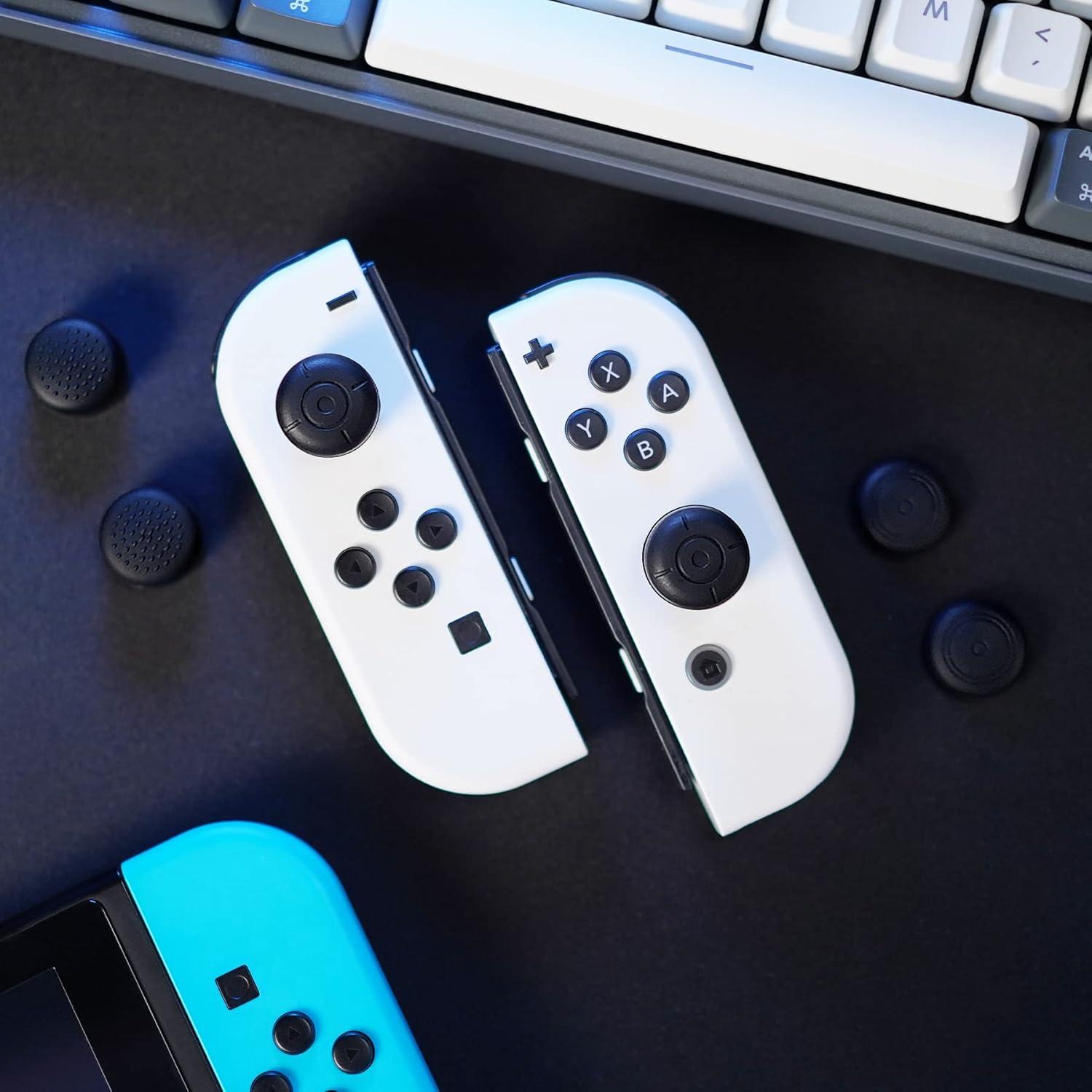 eXtremeRate 3 Pares Tapas Antideslizantes para Joy-Con