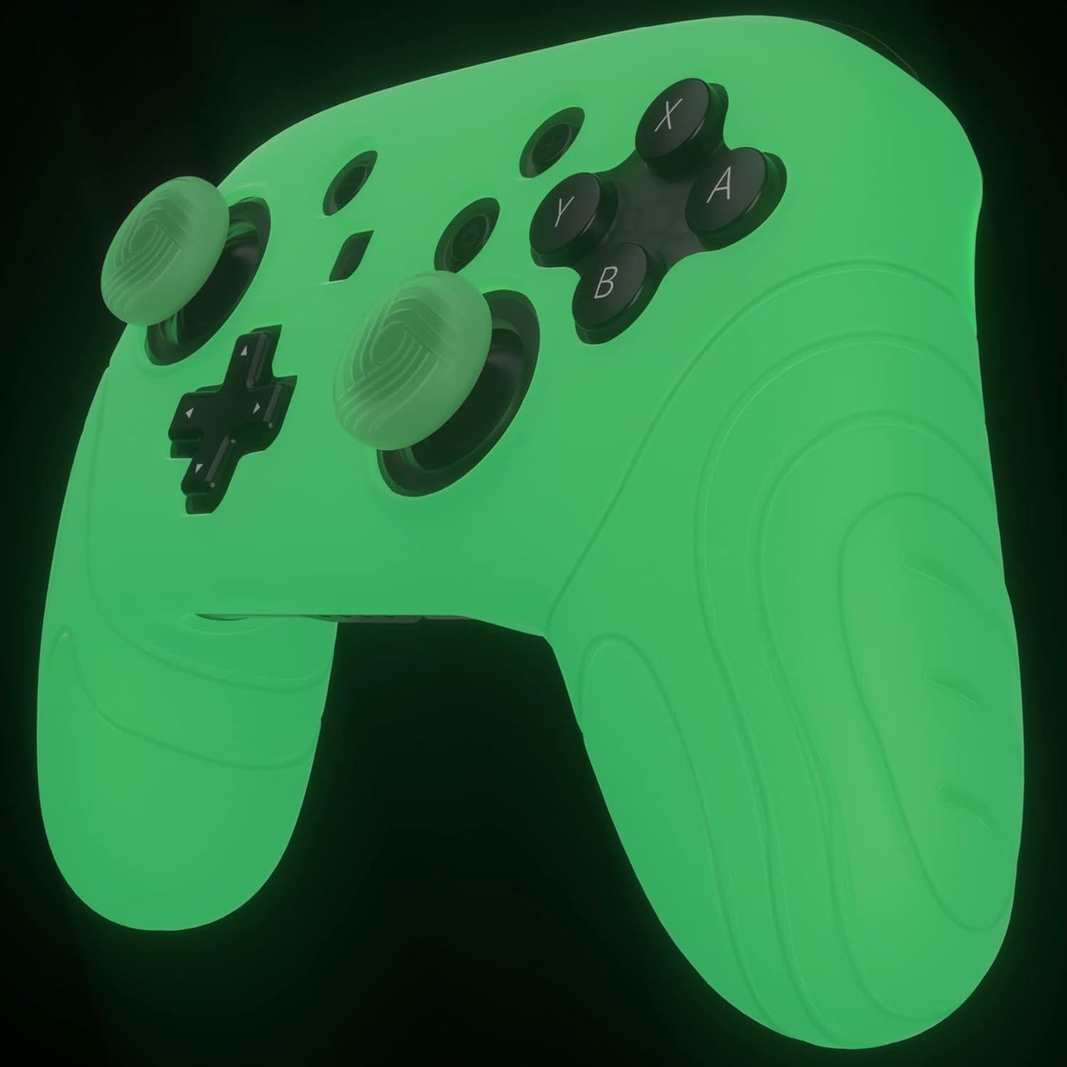 Funda Protectora PlayVital para Controlador Pro Switch Verde