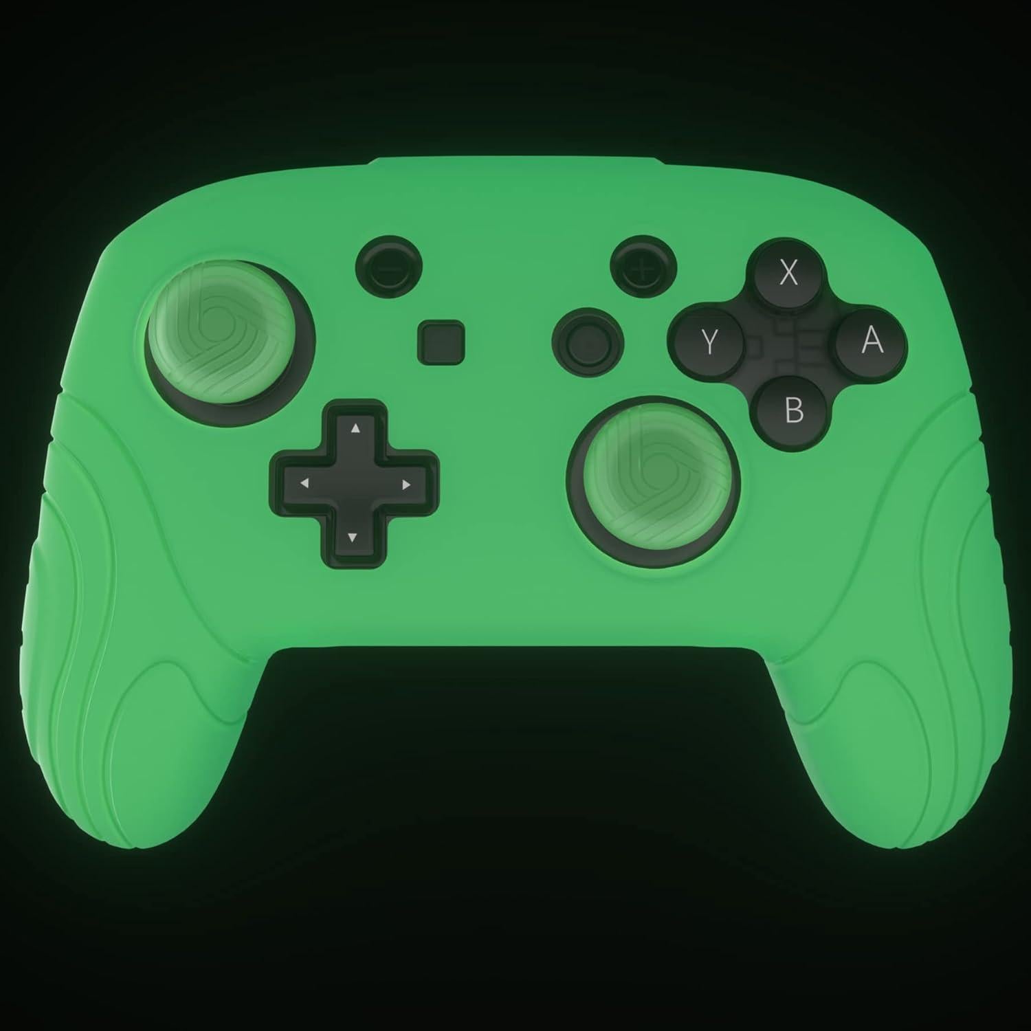 Funda Protectora PlayVital para Controlador Pro Switch Verde