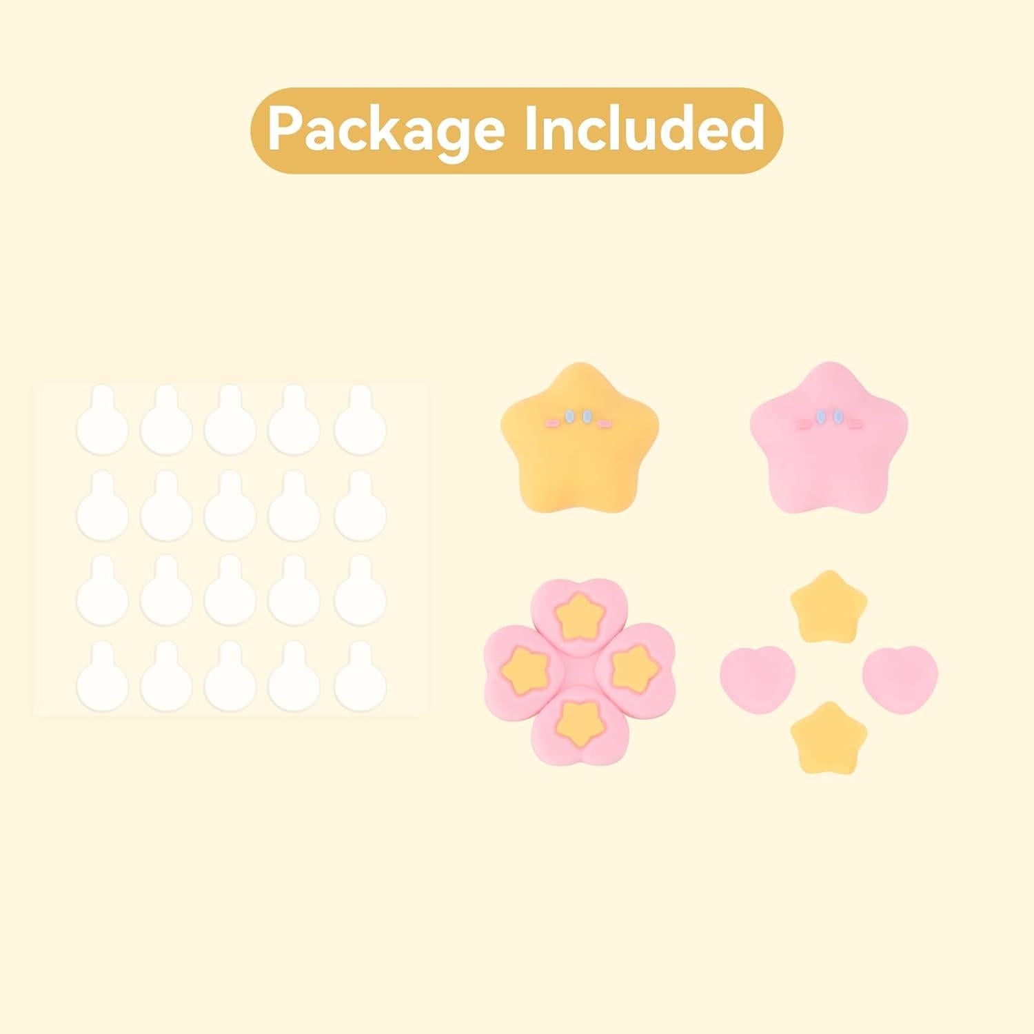 Tapas de Botón D-Pad Silicona Yocore para Nintendo Switch