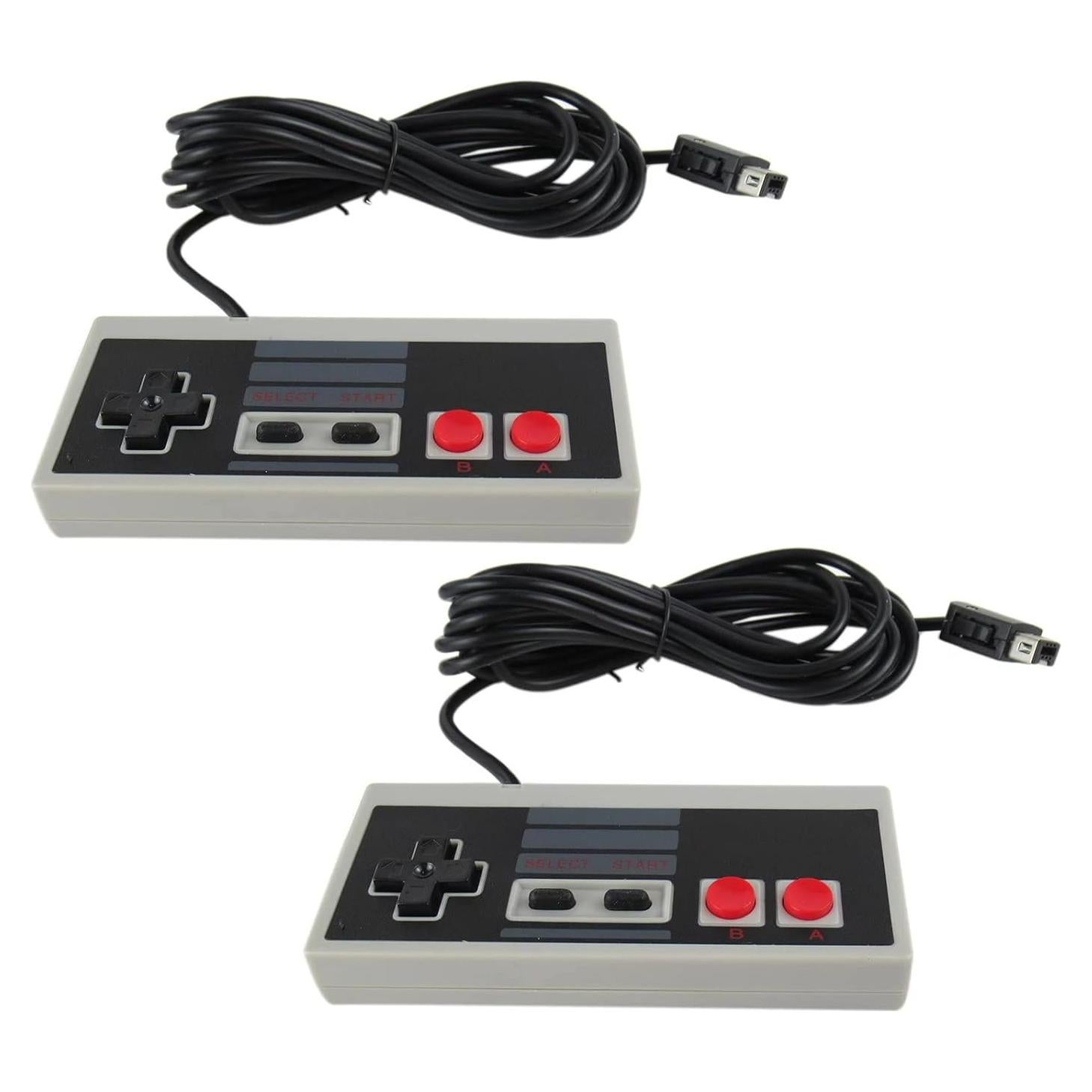 Paquete 2 Controladores Retro NGHTMRE 3m para Nintendo NES