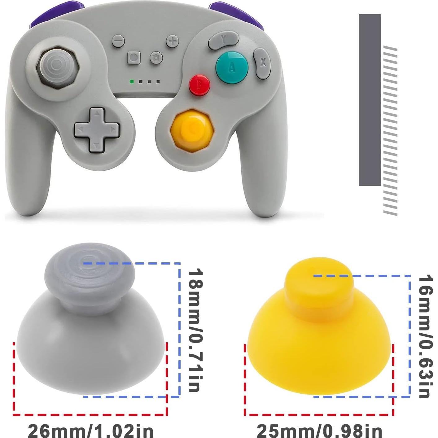 Tapas de Joystick Analógicas 6Pcs El Señor de las Herramientas - ABS