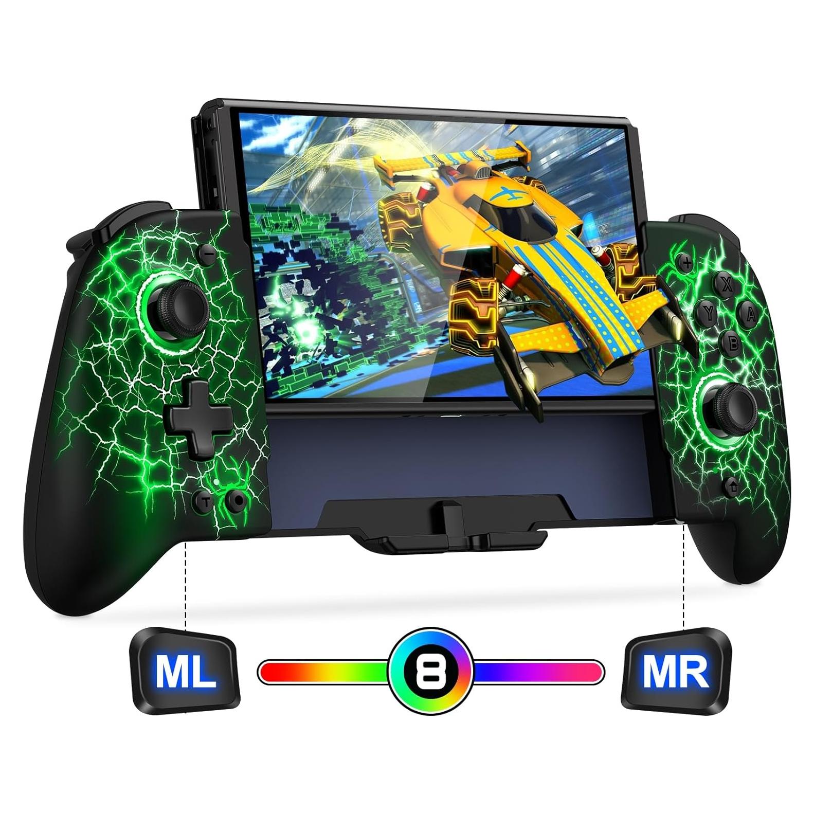 Controlador Pro Mocagen para Nintendo Switch OLED - Joystick Hall, Turbo