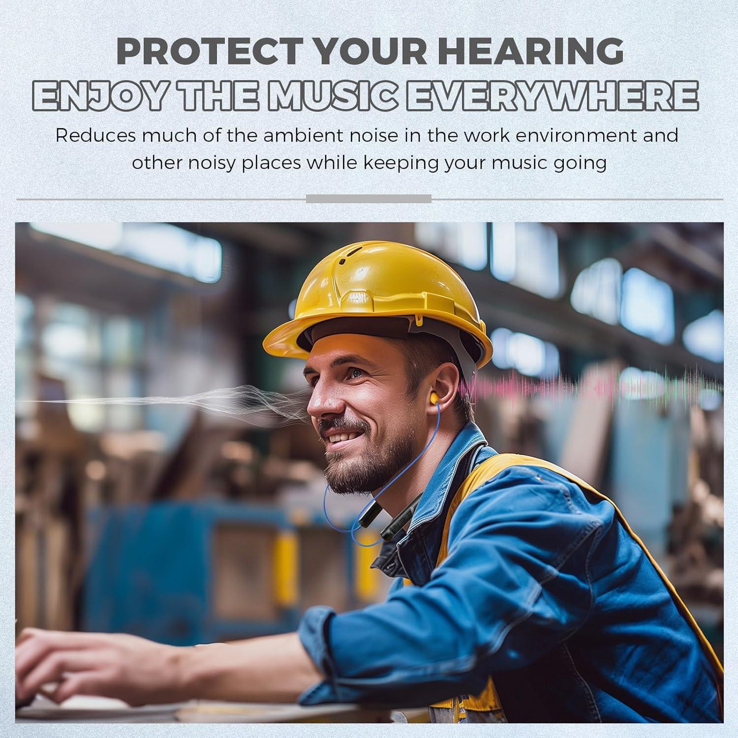 Auriculares Bluetooth MIPEACE con Reducción de Ruido 29dB