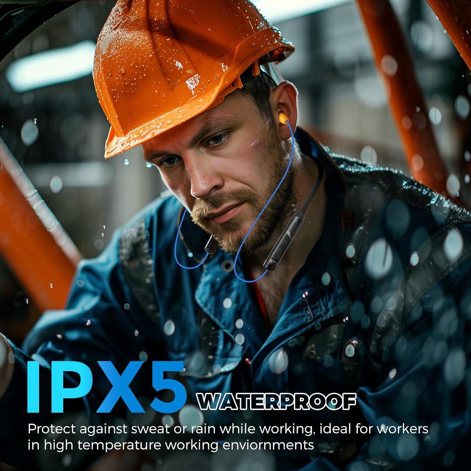 Auriculares Bluetooth MIPEACE con Reducción de Ruido 29dB