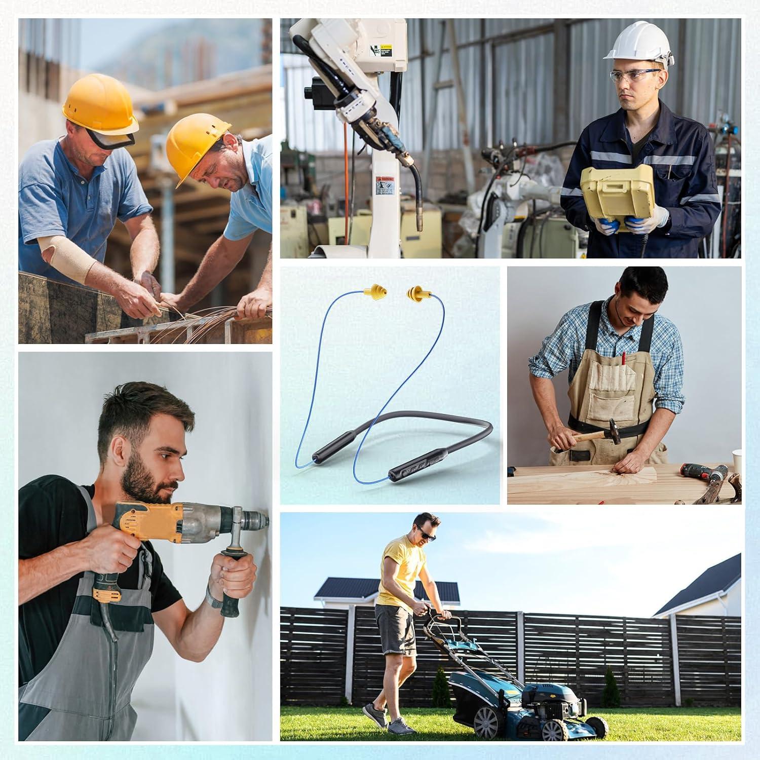 Auriculares Bluetooth MIPEACE con Reducción de Ruido 29dB