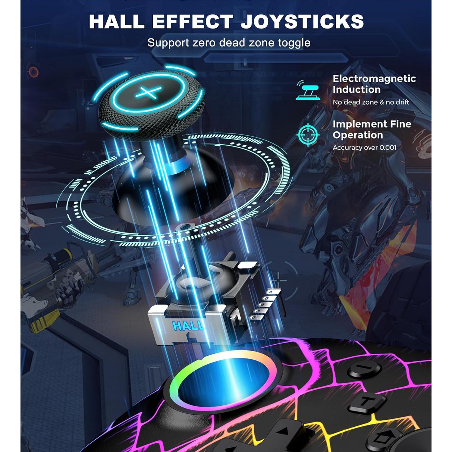 Controlador Inalámbrico NealGamefy para PC y Switch - Bluetooth