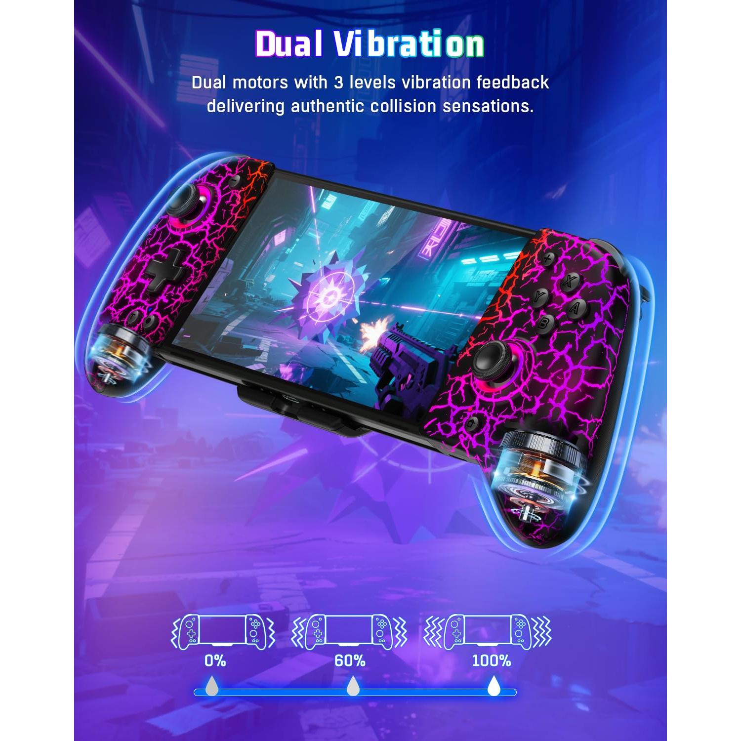 Controlador Inalámbrico Spican JC200 para Nintendo Switch