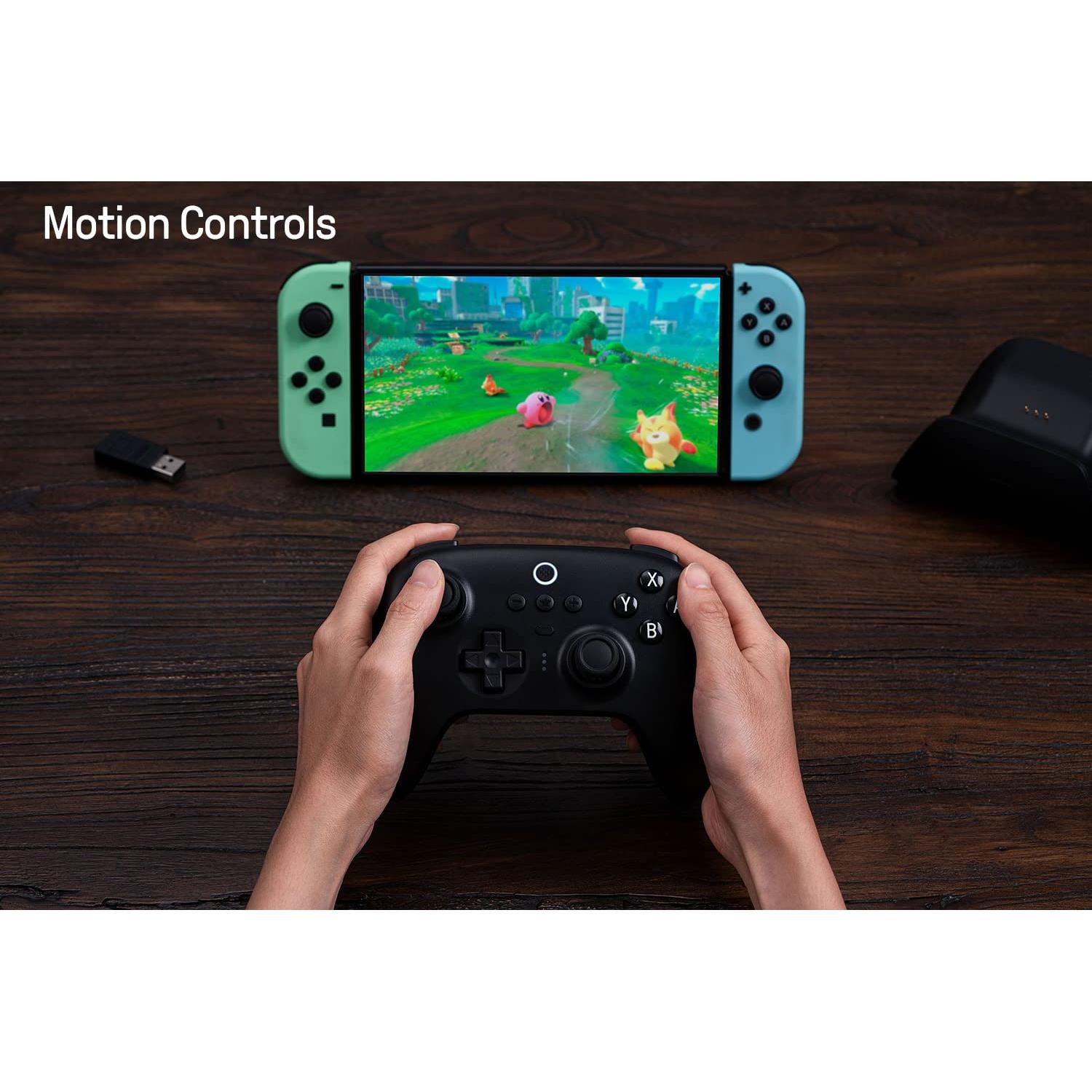 Controlador Bluetooth 8Bitdo Ultimate Negro con Base de Carga