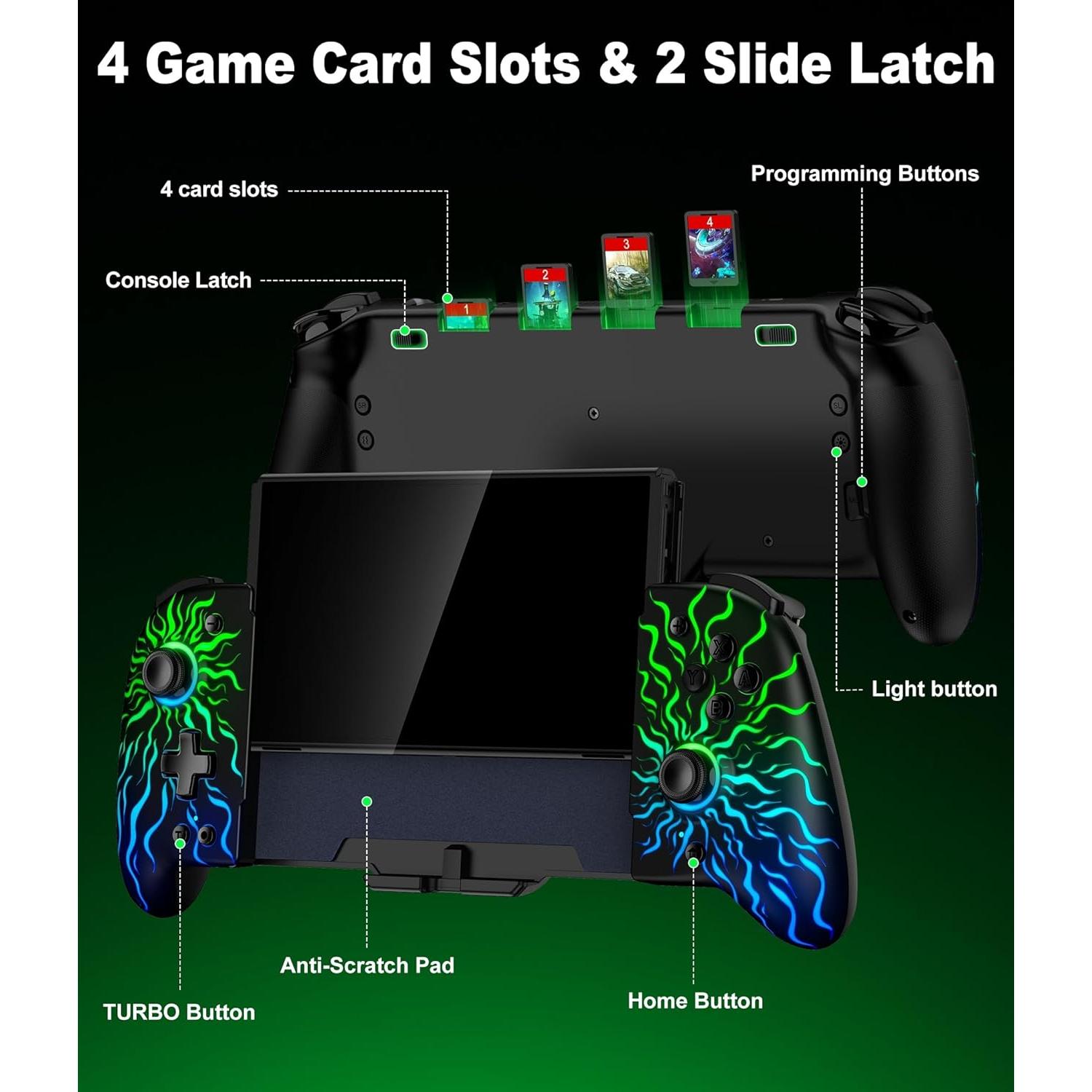 Controlador Pro Mocagen para Nintendo Switch OLED Bluetooth