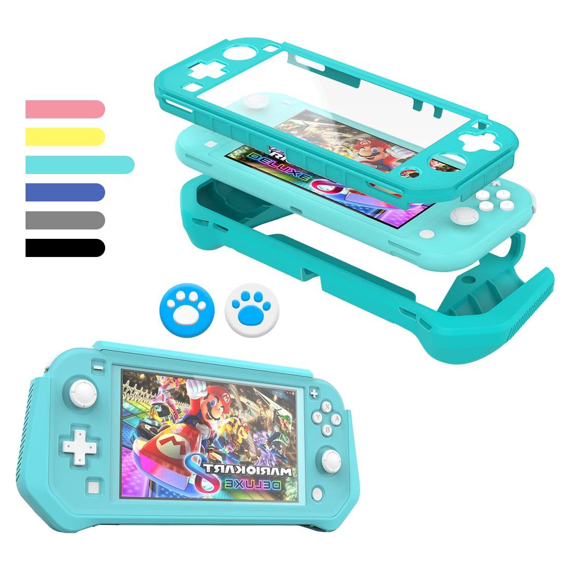 Funda Protectora FIWWAT para Nintendo Switch Lite Azul
