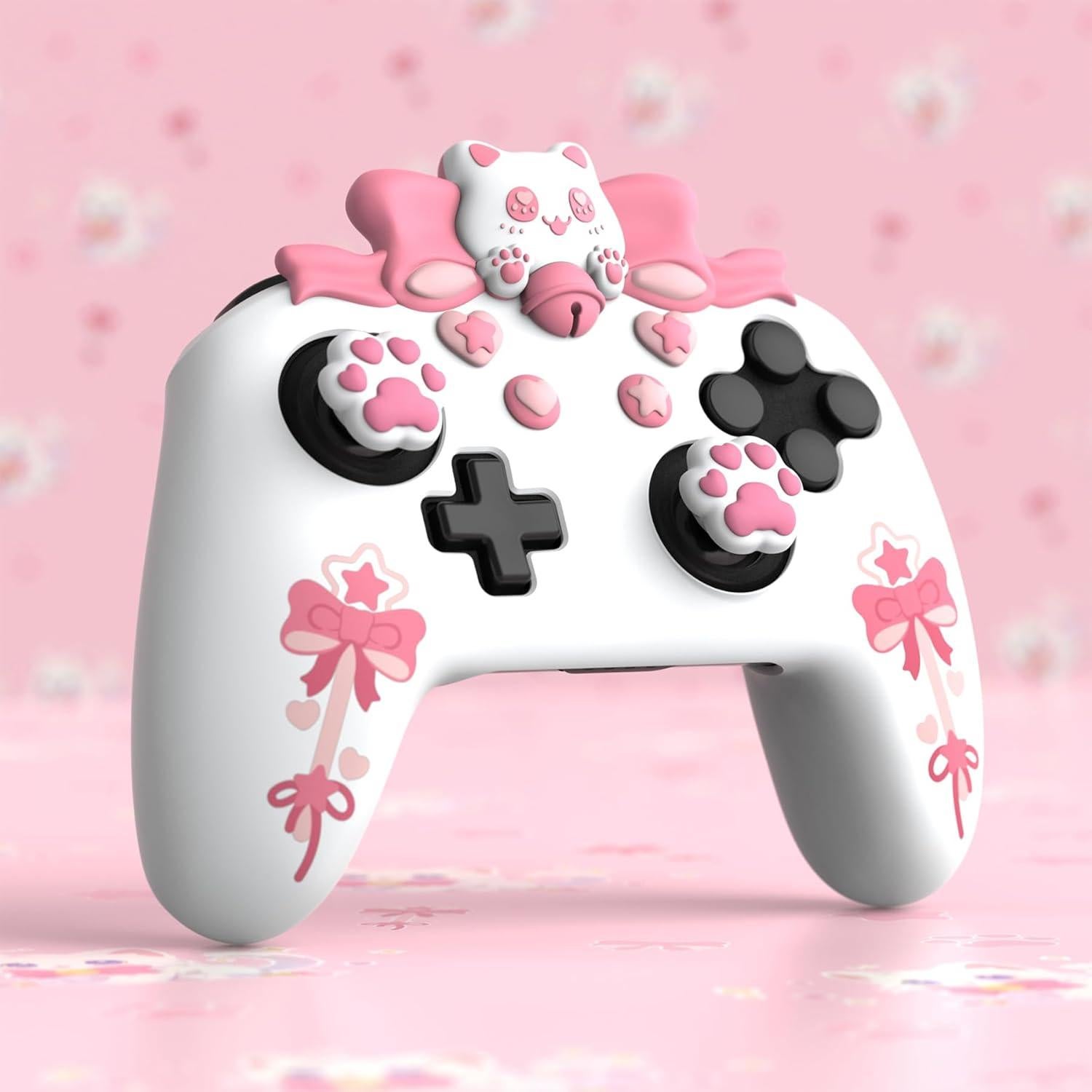 Funda Silicona Antideslizante PlayVital para Nintendo Switch Pro