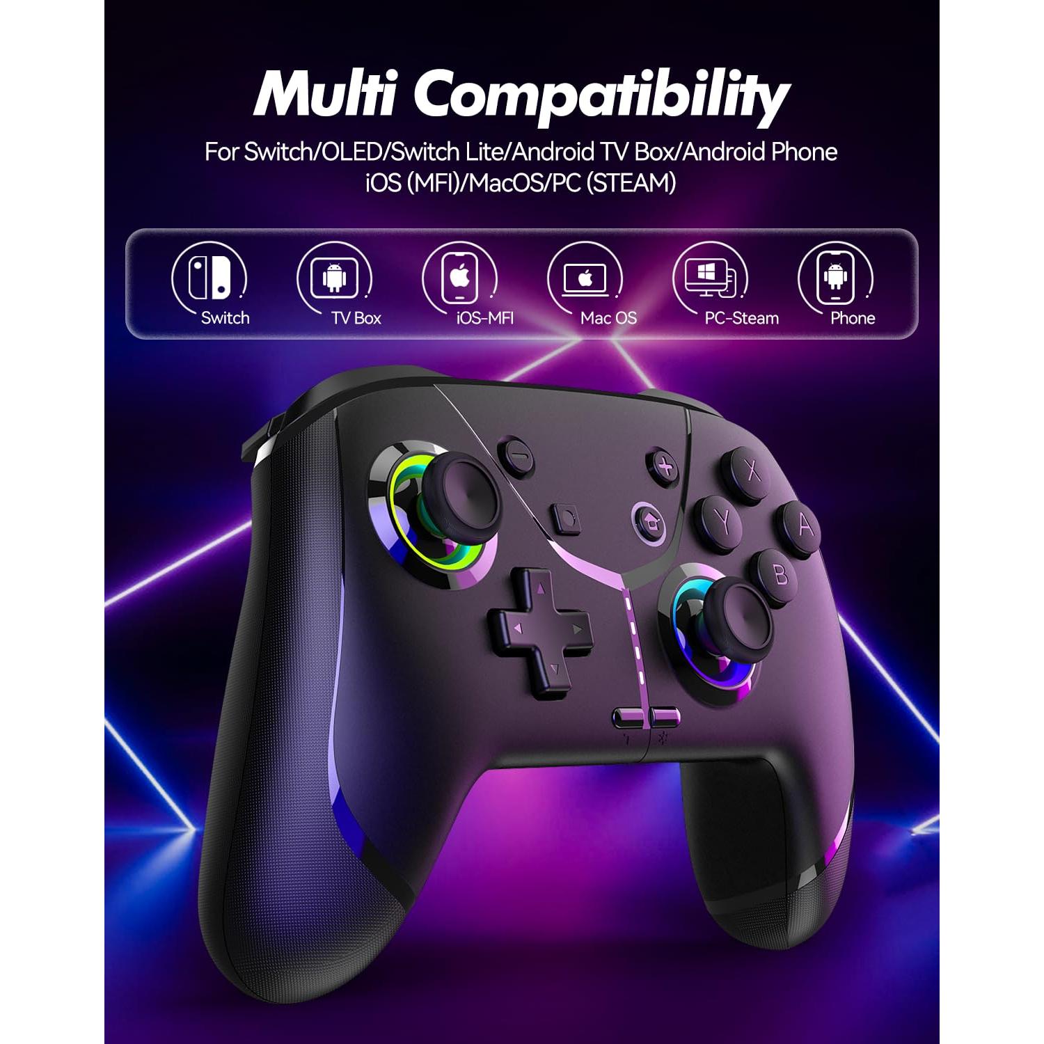 Controlador Inalámbrico GMBACK Pro para Nintendo Switch 2/Lite/OLED