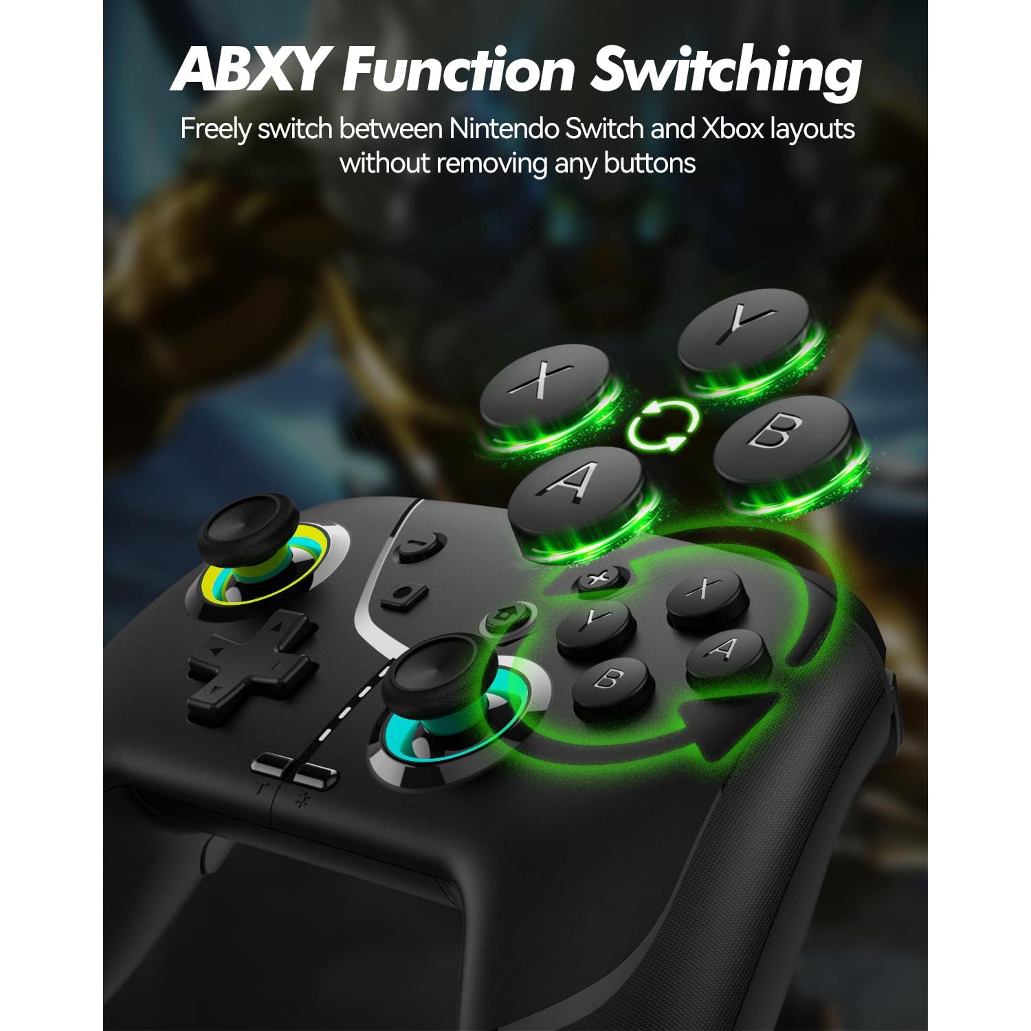 Controlador Inalámbrico GMBACK Pro para Nintendo Switch 2/Lite/OLED