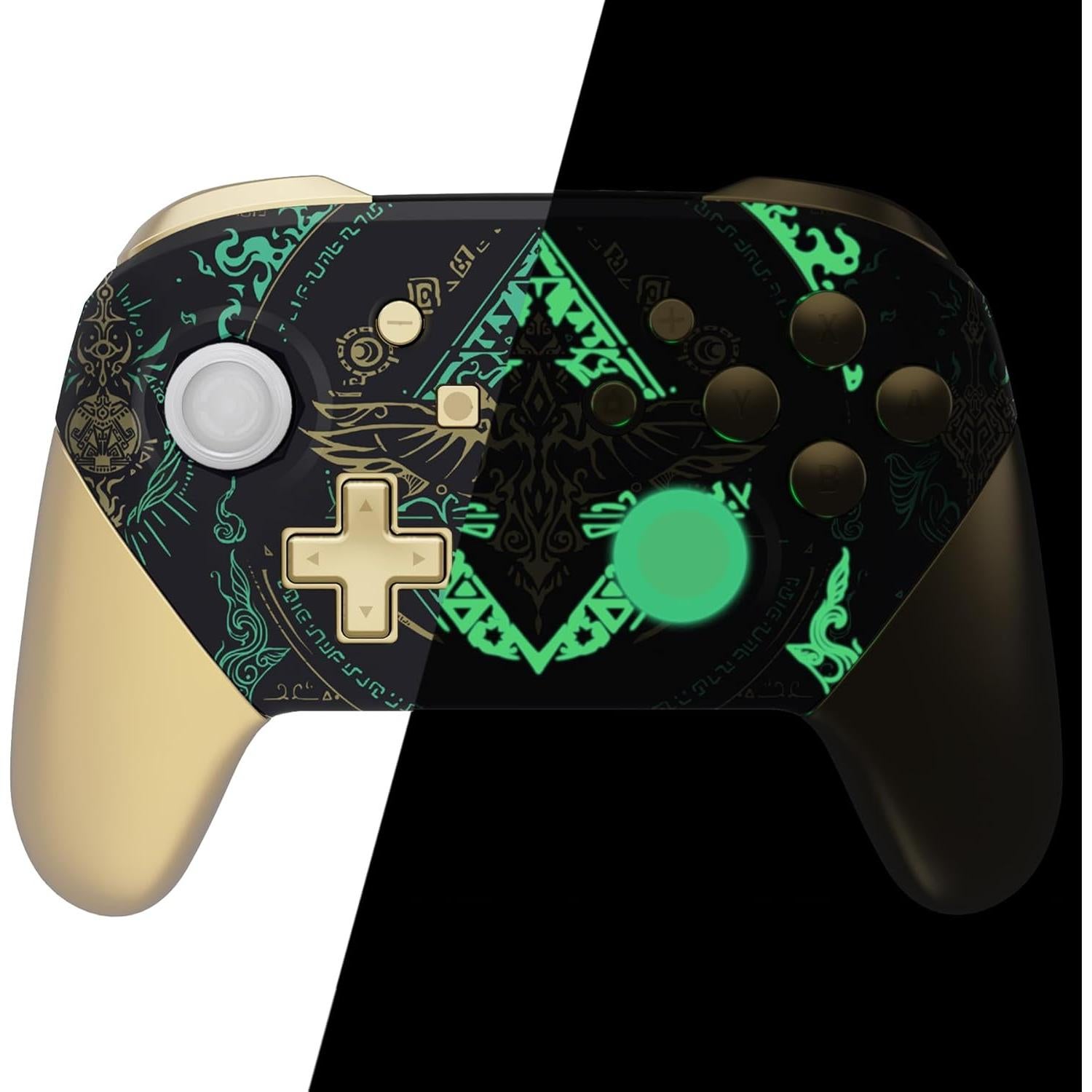 Carcasa eXtremeRate para Controlador Pro Nintendo Switch - Brilla en la Oscuridad