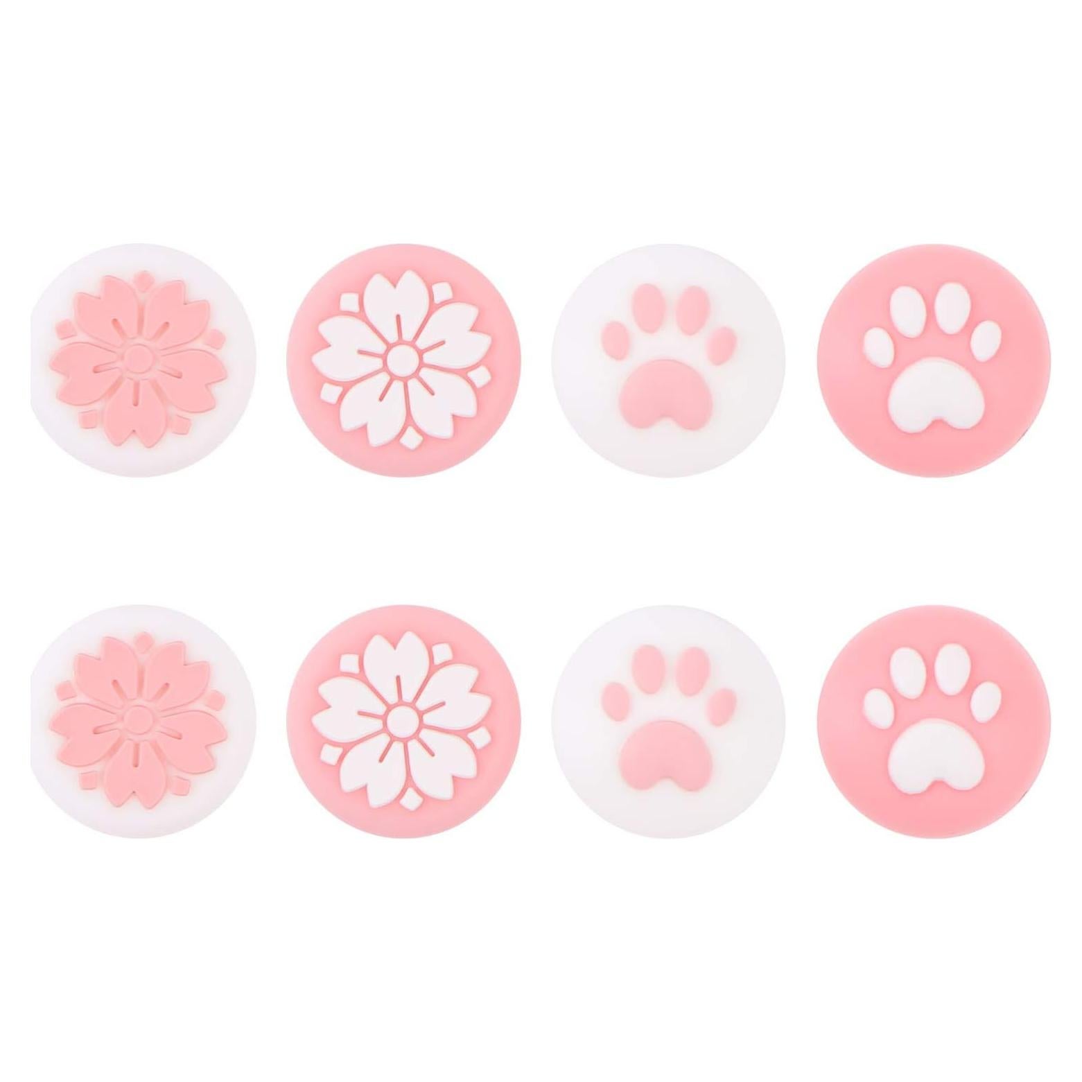 Tapas de Agarre para Pulgar BENBO Joy-Con 8 Piezas