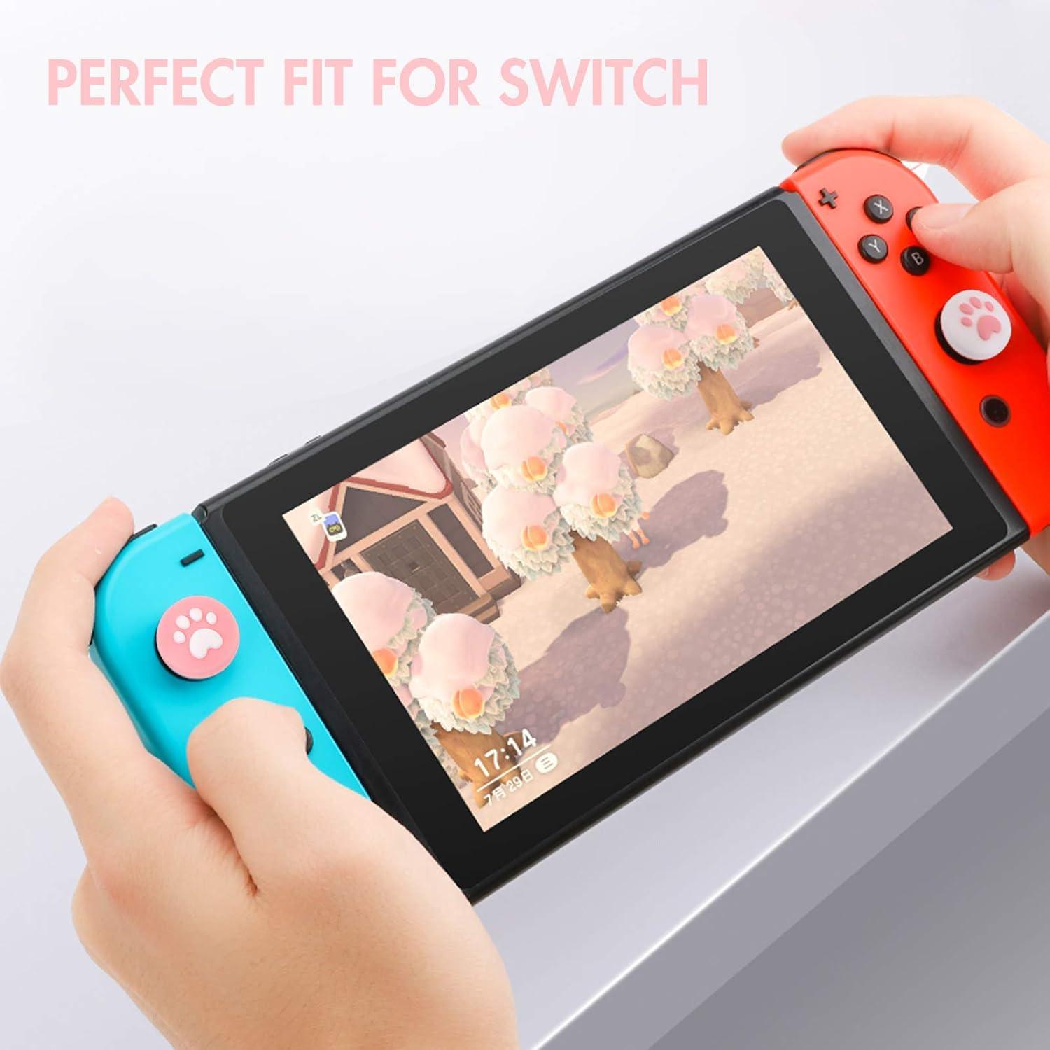 Tapas de Agarre para Pulgar BENBO Joy-Con 8 Piezas