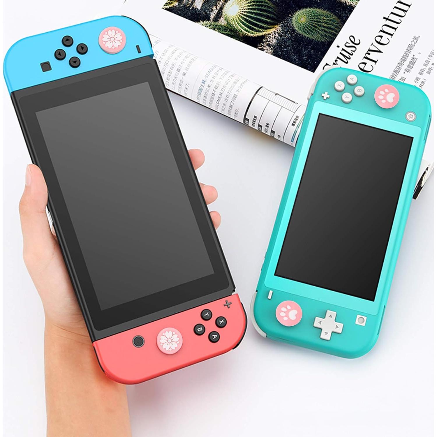 Tapas de Agarre para Pulgar BENBO Joy-Con 8 Piezas