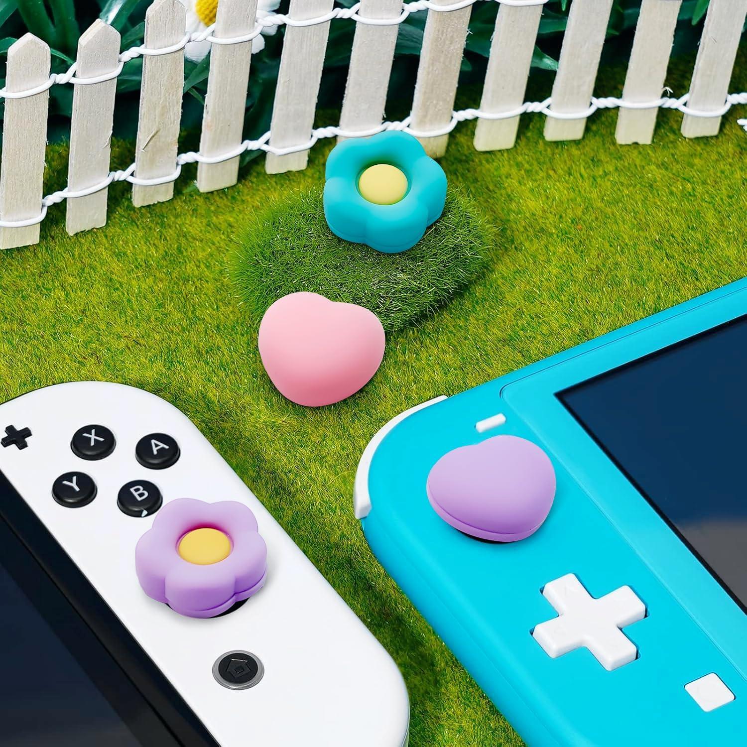 Tapas de Agarre de Pulgar Epstur para Nintendo Switch OLED/Lite